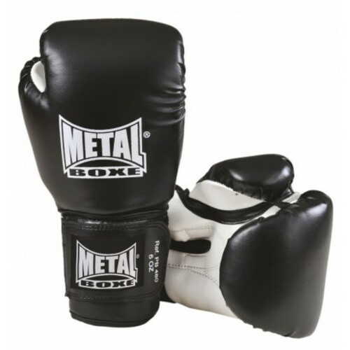 Photos - Martial Arts Gloves Boxing gloves for beginners Metal Boxe Noir PB480N04