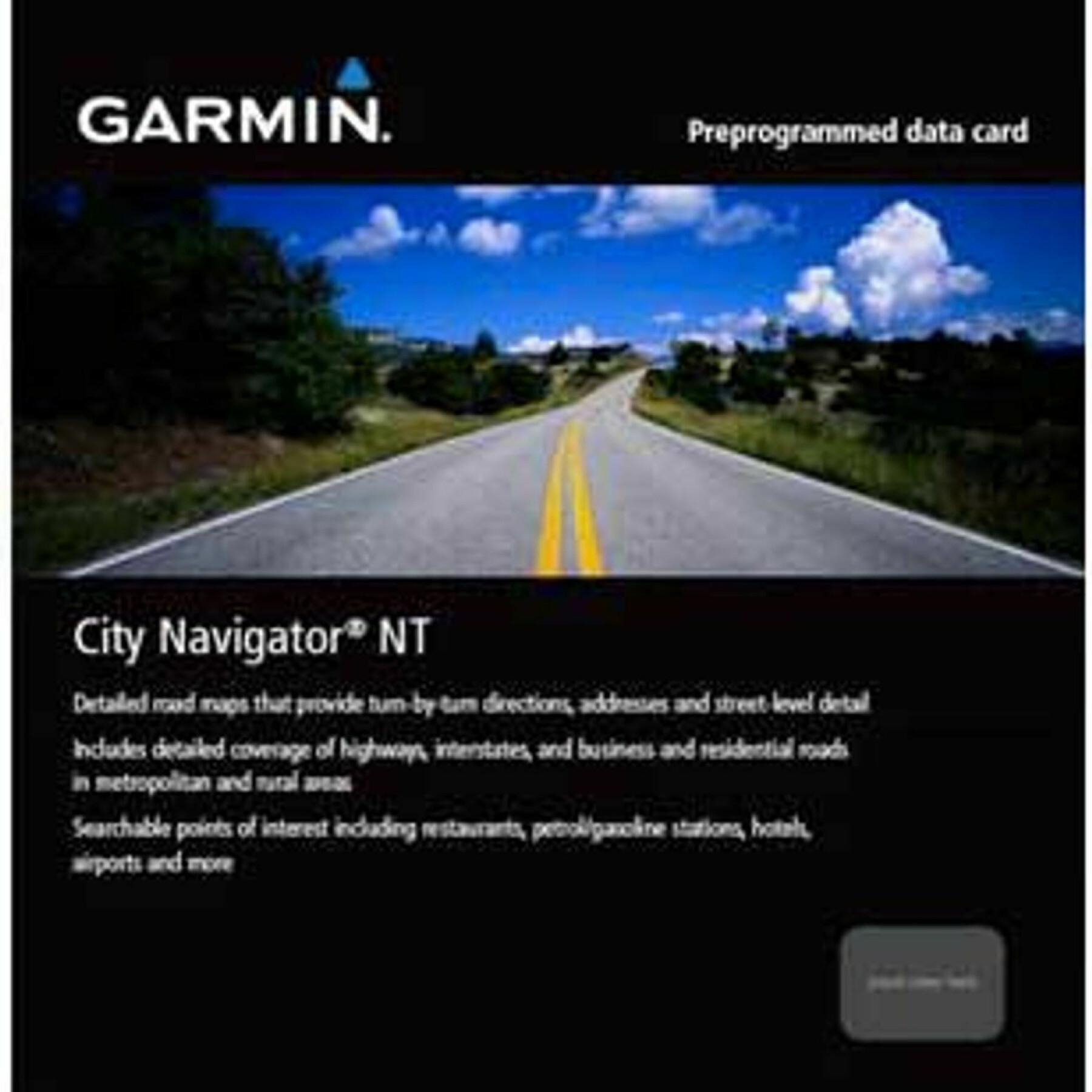 Card Garmin city navigator Europe nt-spain/portugal microsd/sd card