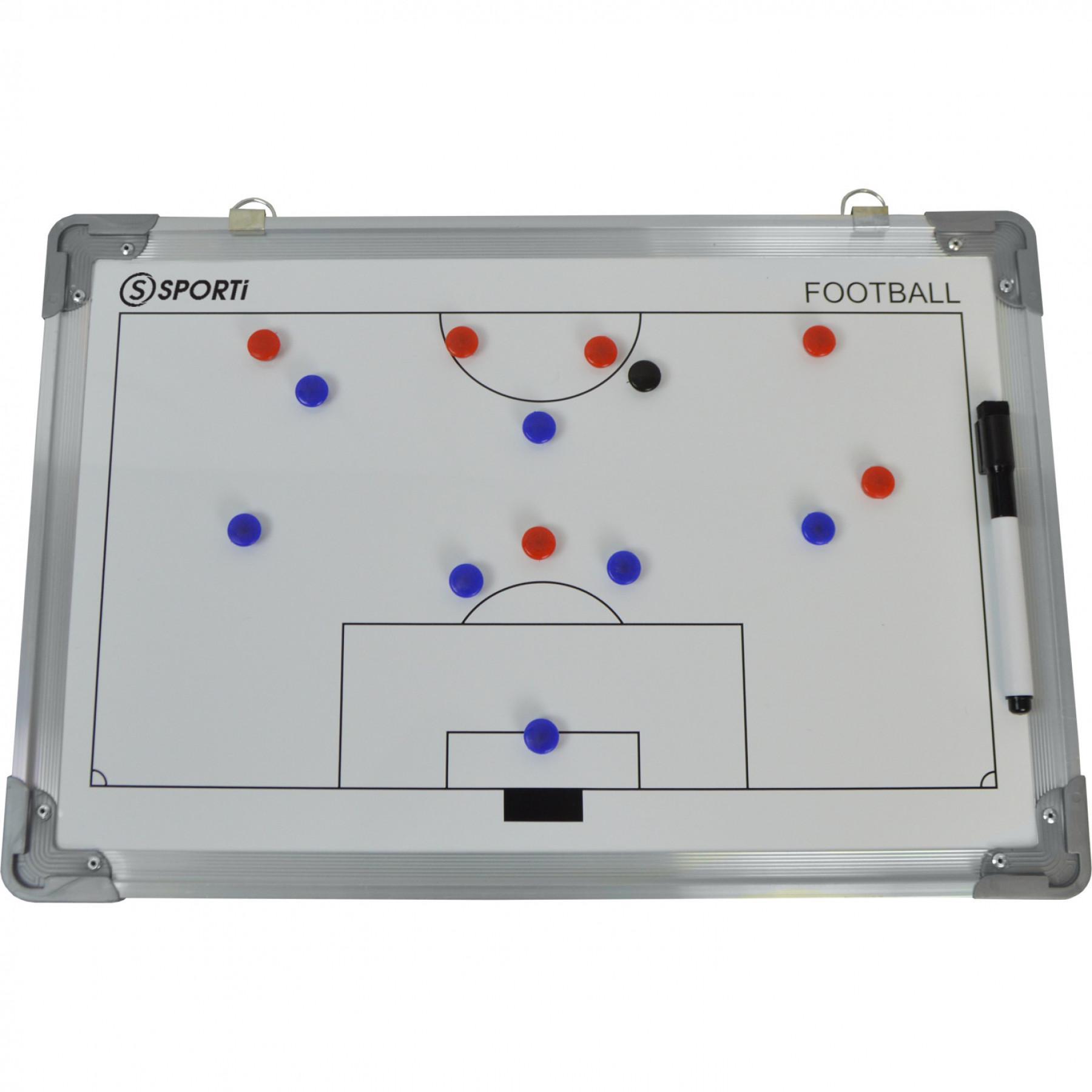 Small double sided football board 30x45 cm Sporti France