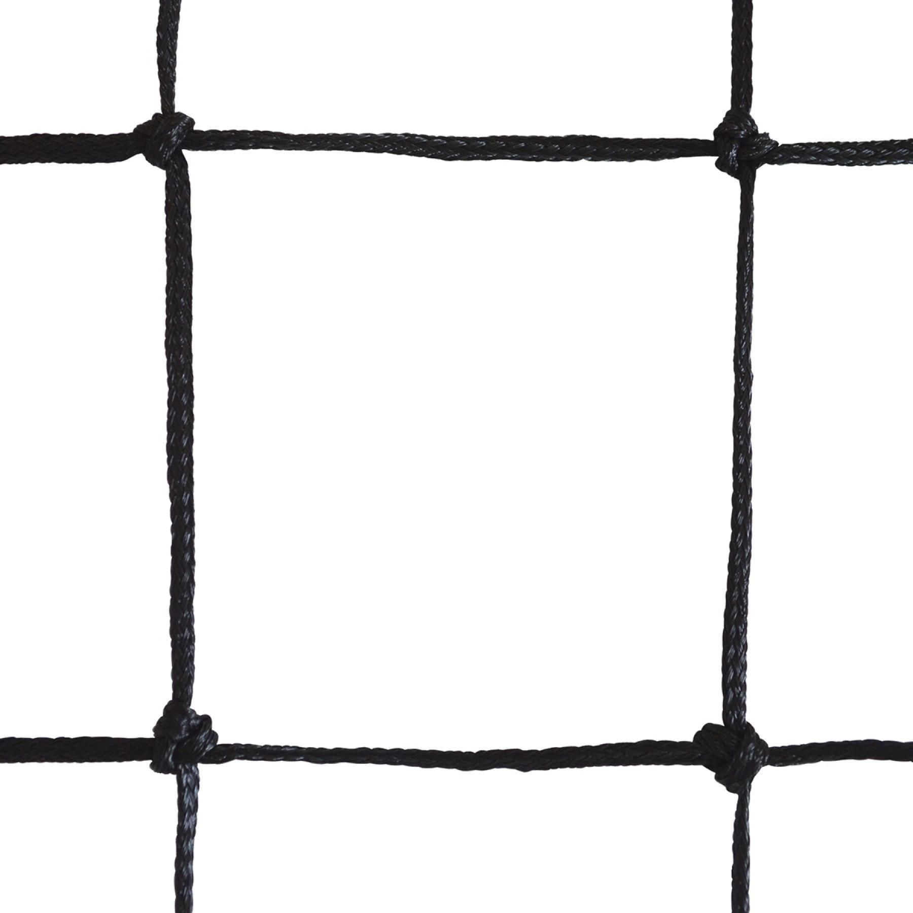 Volleyball training net 9.50x1m pe braided 3mm single mesh 100 steel cable Sporti France