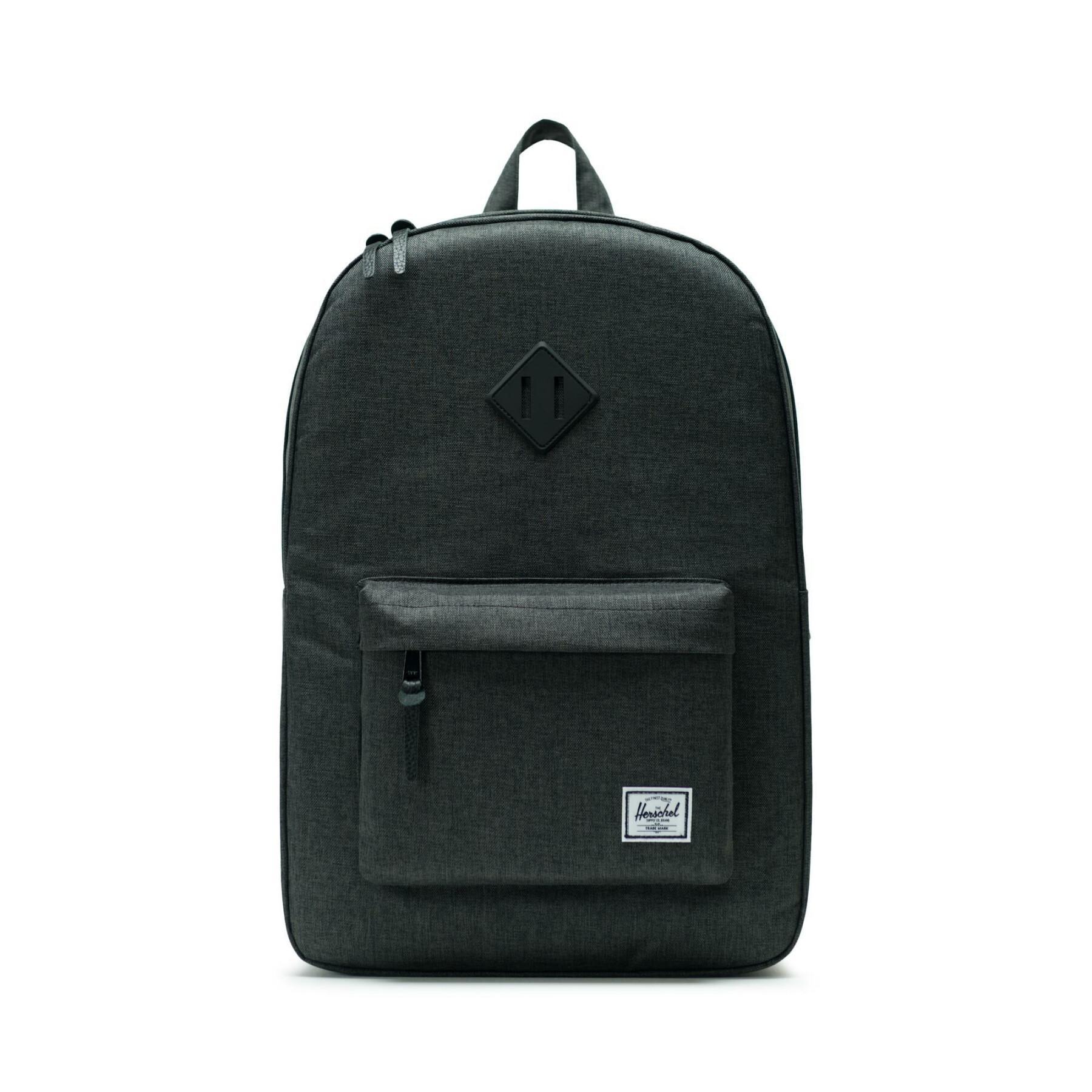 Backpack Herschel heritage black crosshatch/black