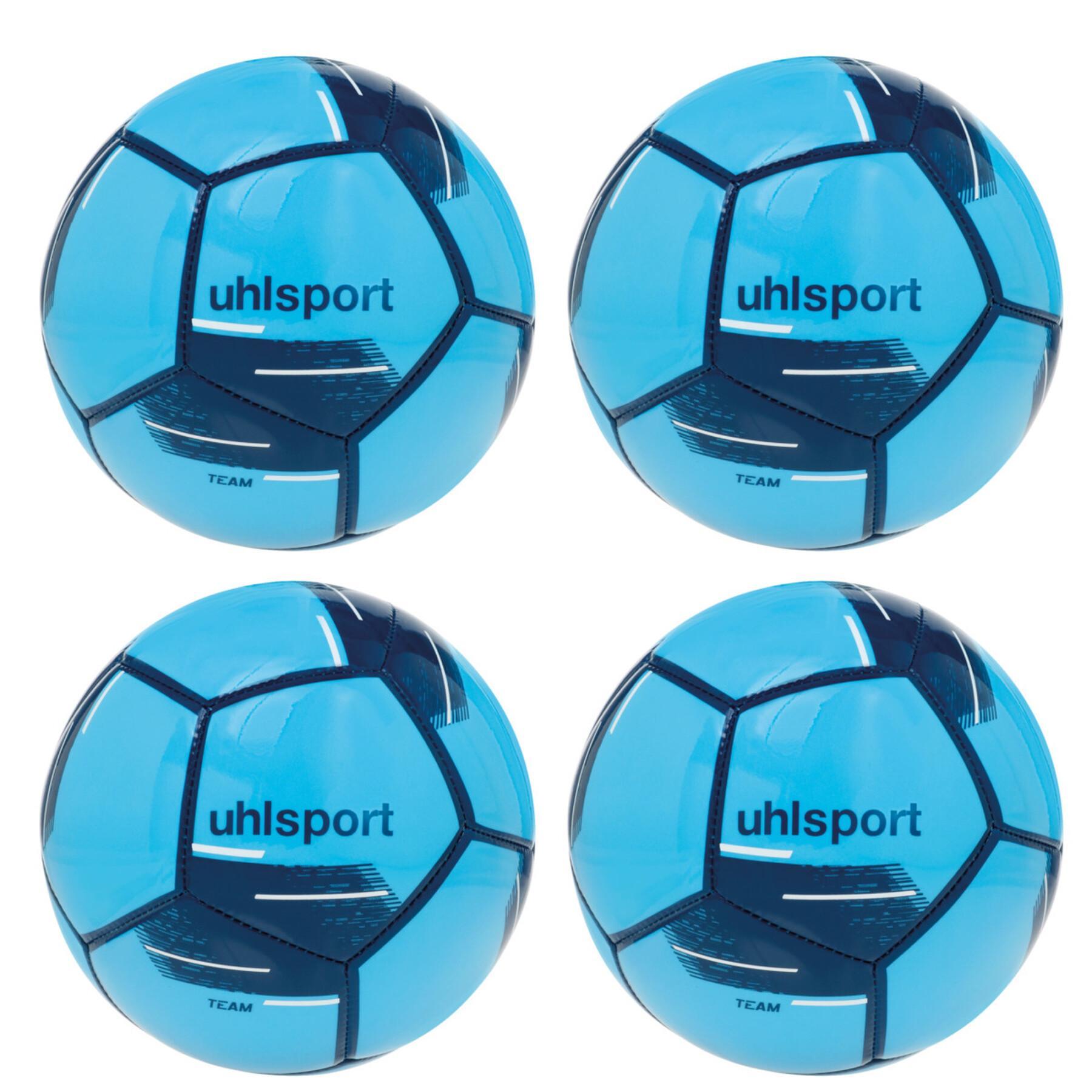 Set of 4 mini Footballs Uhlsport Team Mini - Football