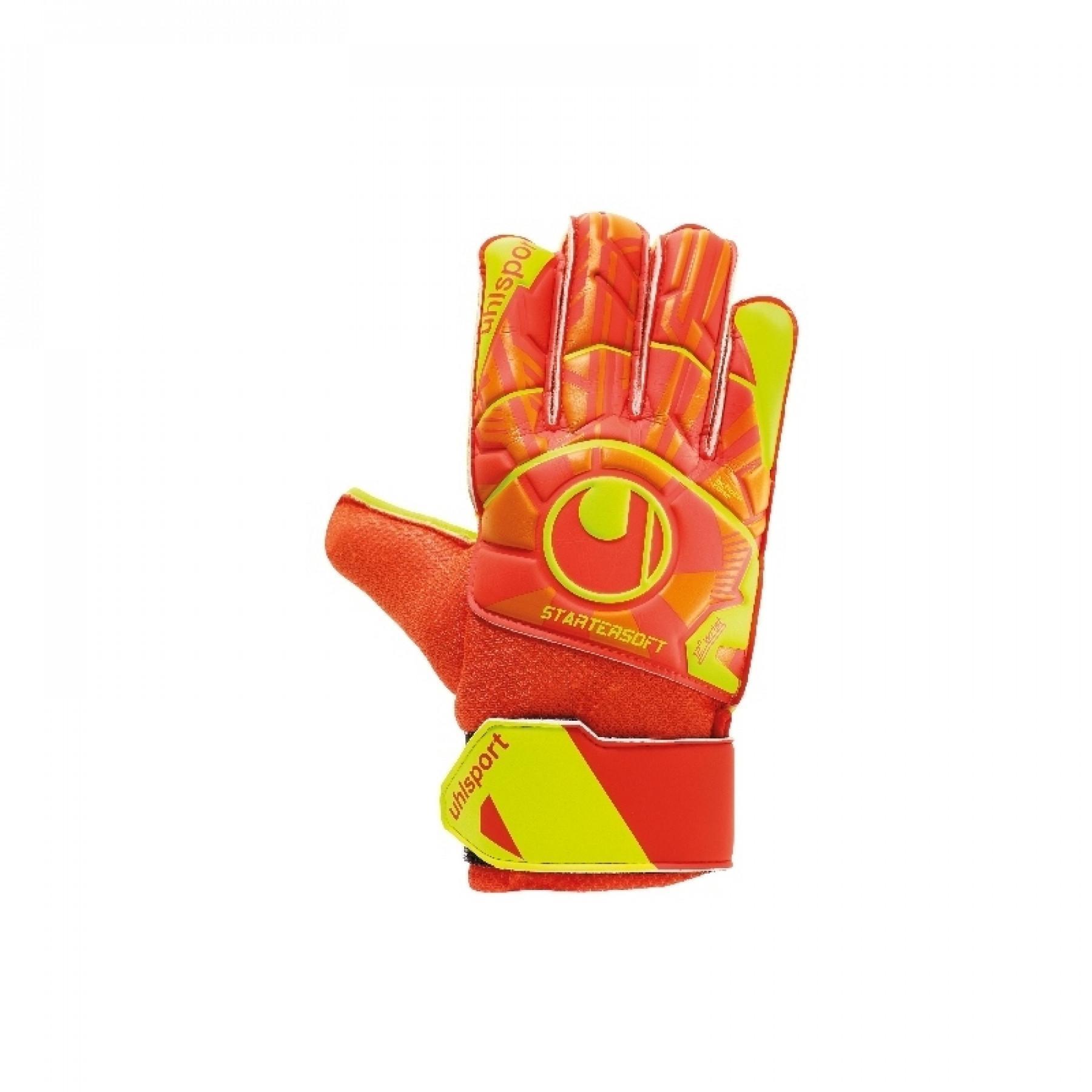Goalkeeper gloves Junior Ulhsport Dynamic Impulse Startersoft