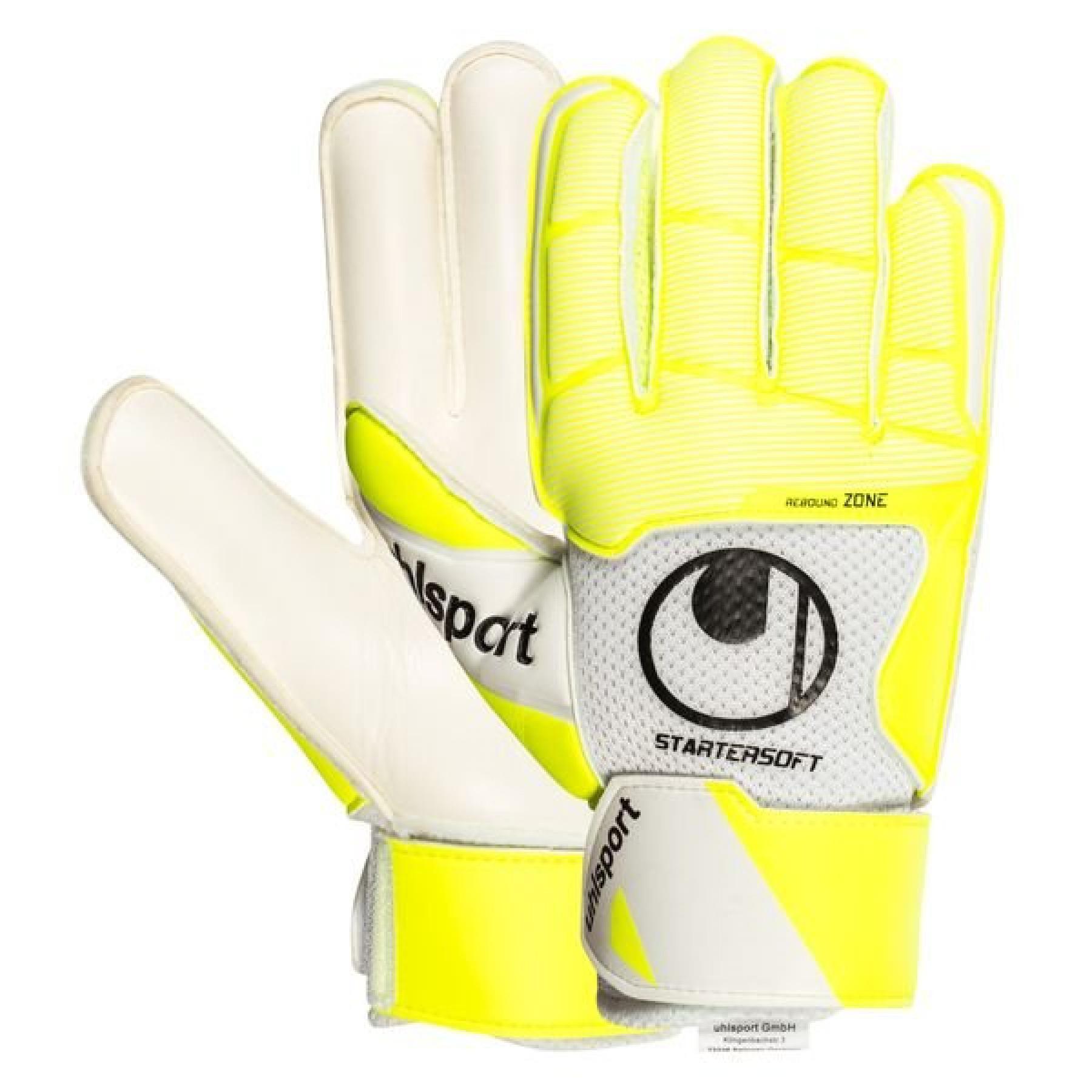 Goalkeeper gloves Uhlsport Pure Alliance Starter Soft Aréola #293