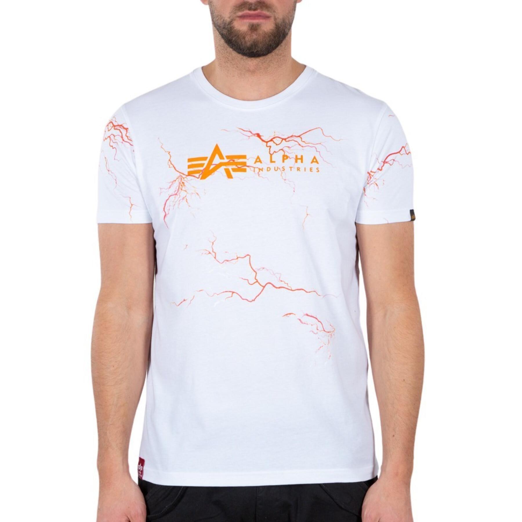 T-shirt Alpha Lightning Man Industries - and Lifestyle T-shirts - AOP - Polo shirts