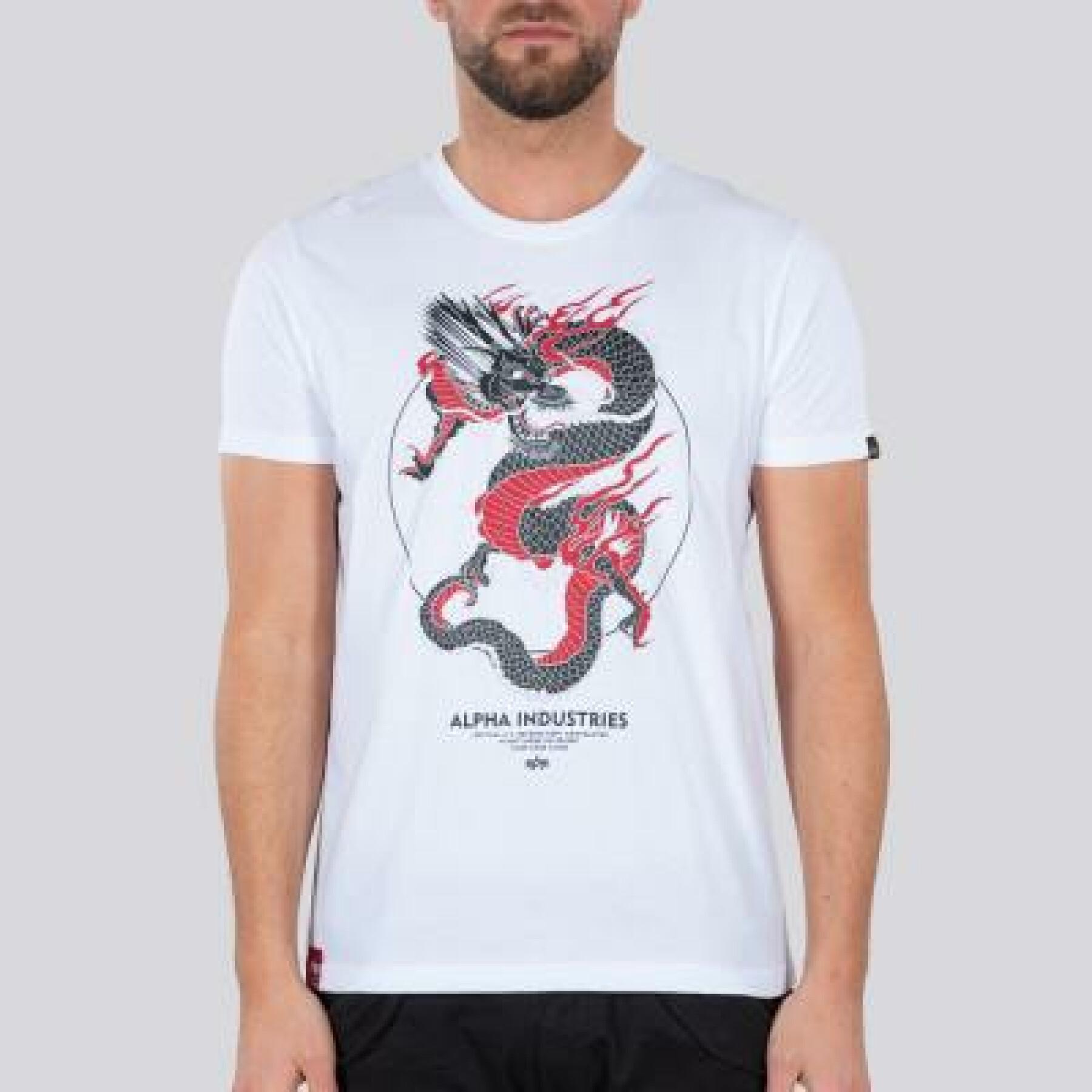 T-shirt Alpha Streetwear Dragon - Industries - Lifestyle T-Shirts Heritage