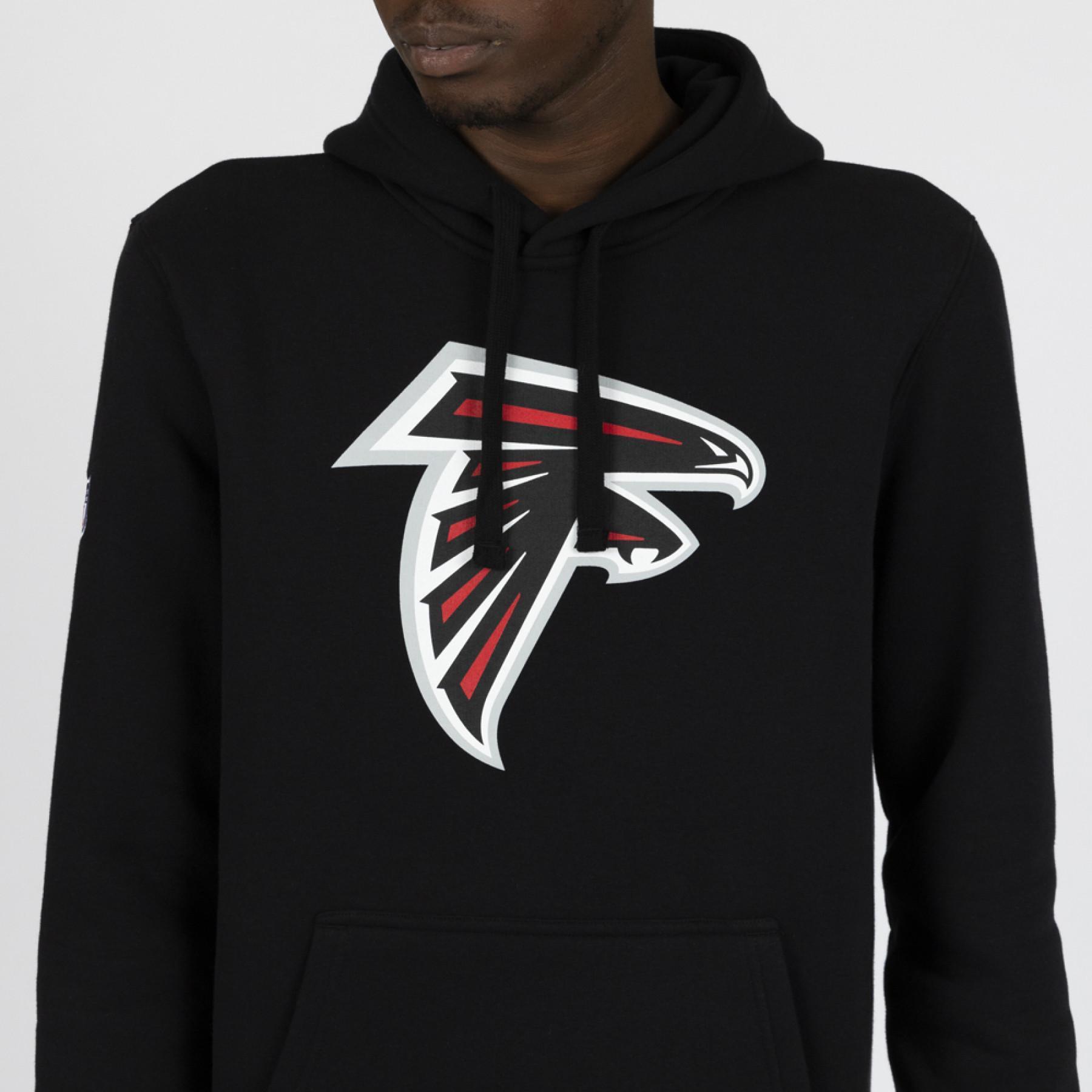 Hoodie New Era avec logo de l'équipe Atlanta Falcons