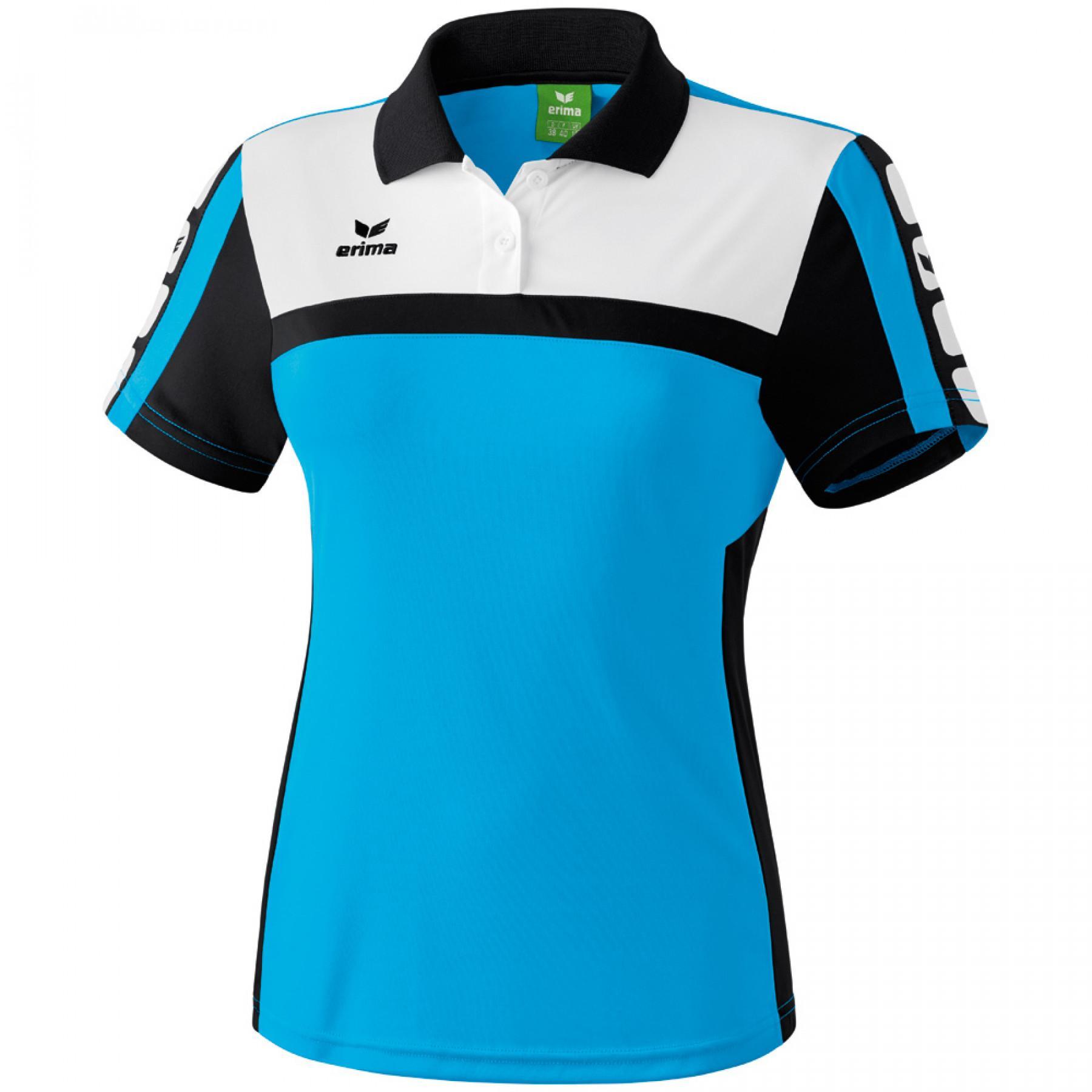 Erima Premium One Damen Team Sport Oberteil Trainings Polo-Shirt neu 