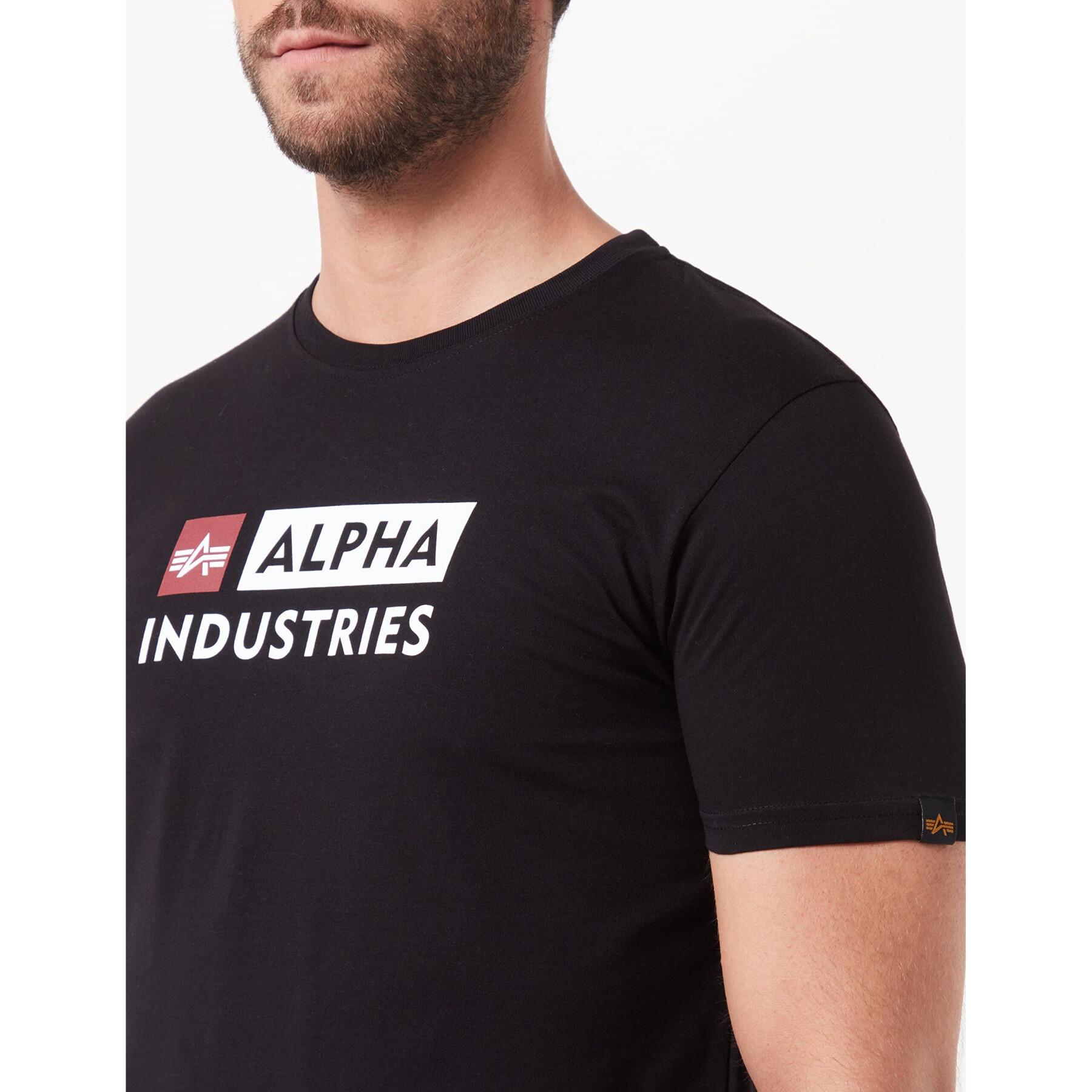 T-shirt Alpha Industries Alpha Block-Logo
