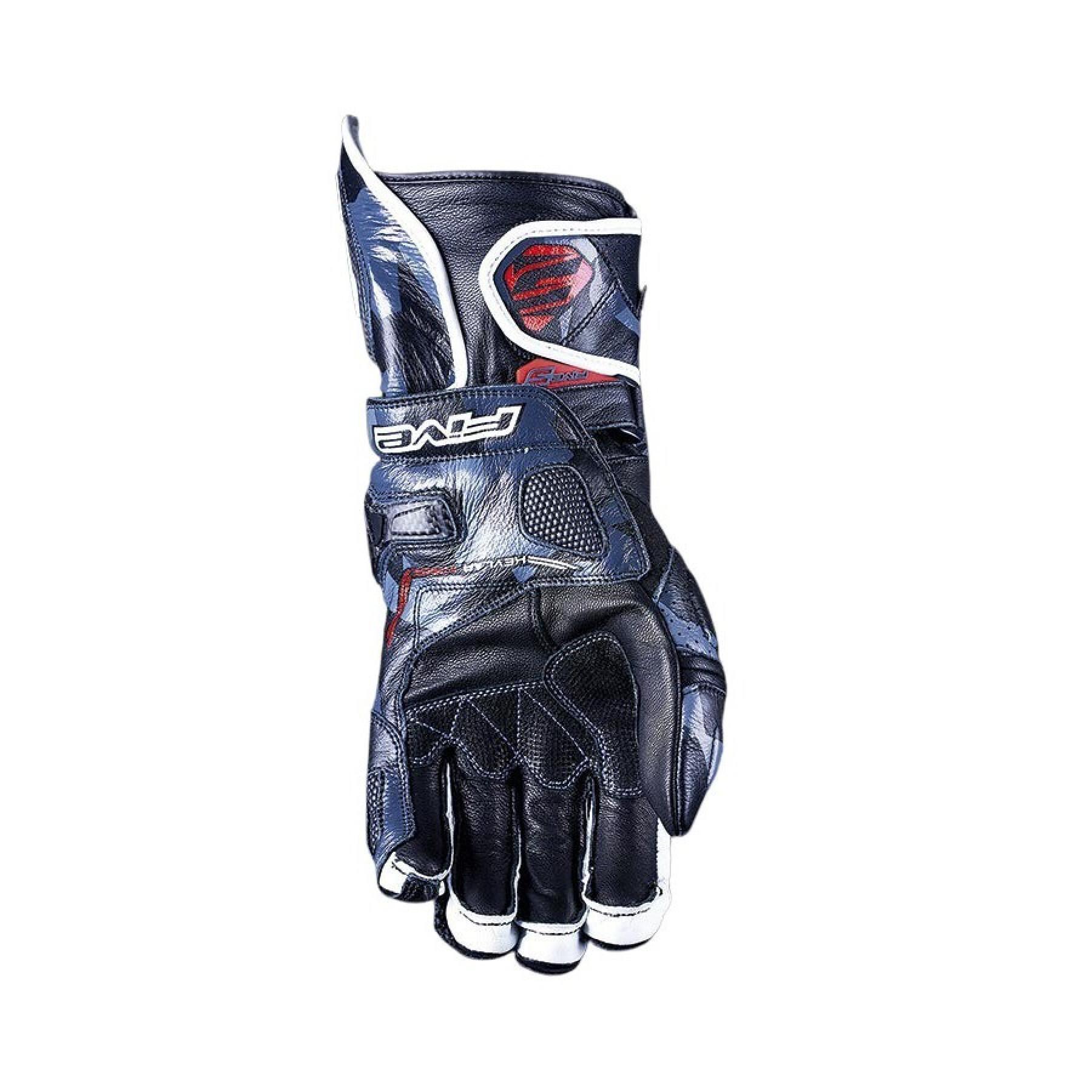Motorcycle racing gloves Five RFX1REPLICA