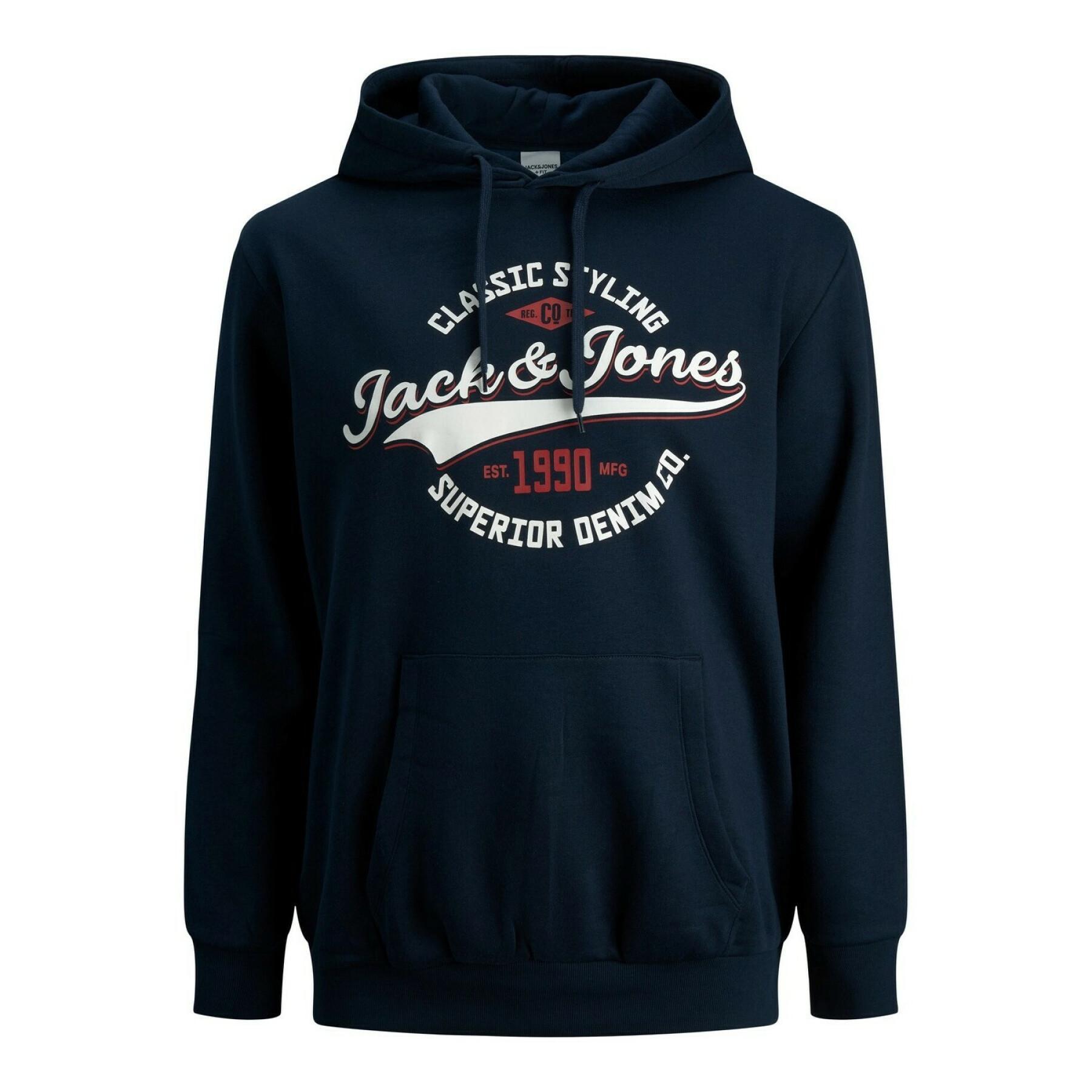 Hoodie large size Jack & Jones Logo