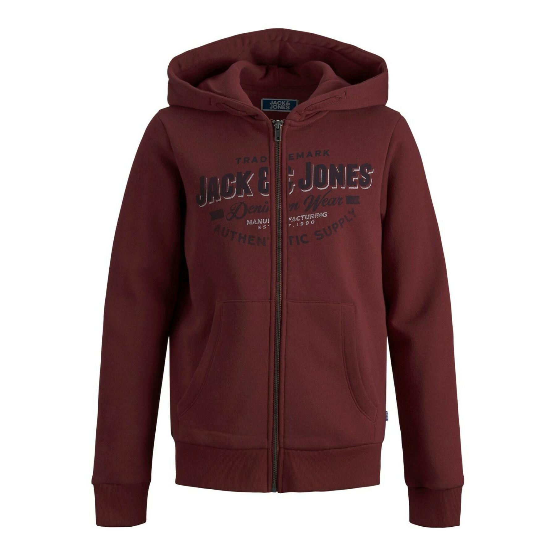 Children's zip-up sweatshirt Jack & Jones Logo