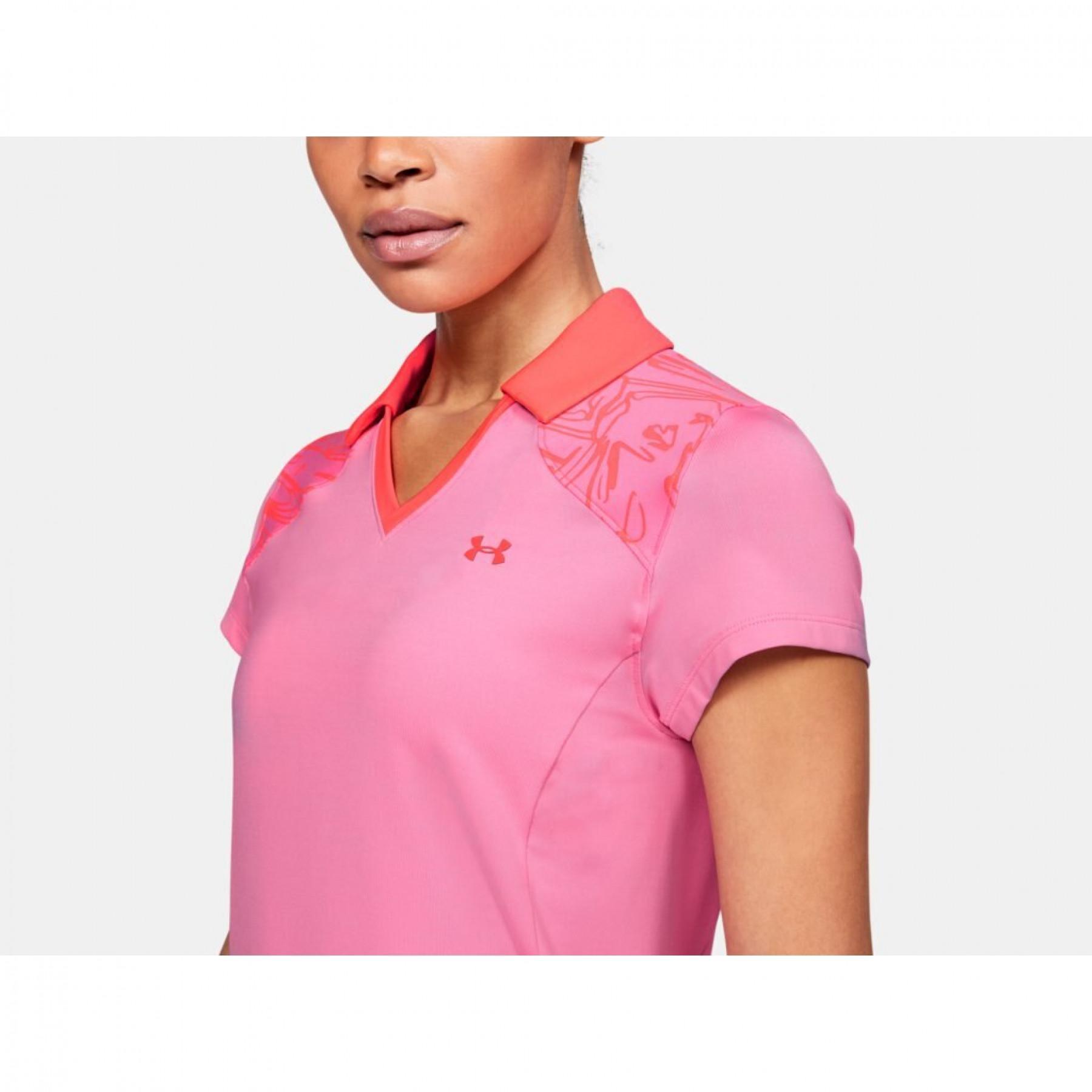 Women's polo shirt Under Armour Zinger Blocked