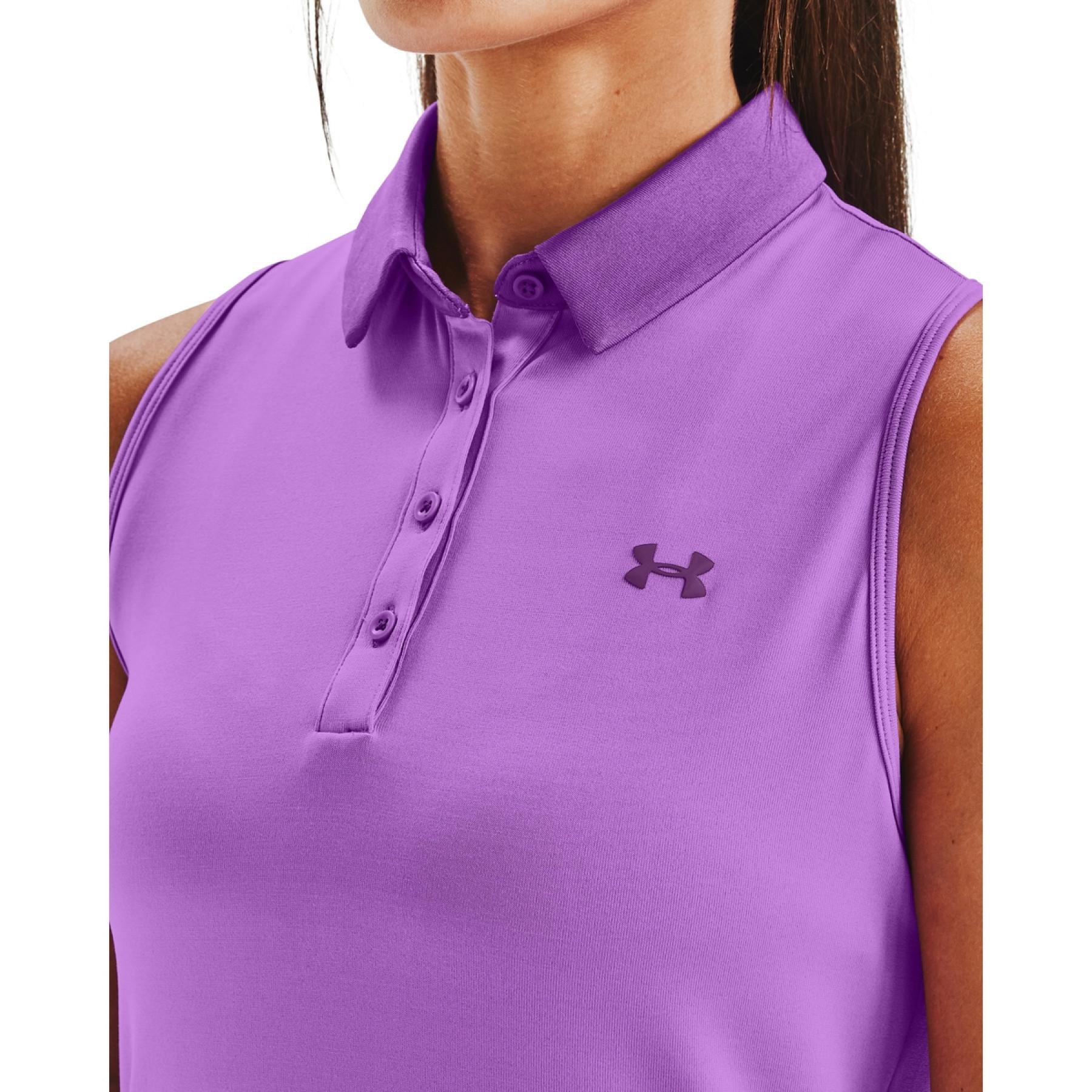 Women's polo shirt Under Armour Zinger sans manches