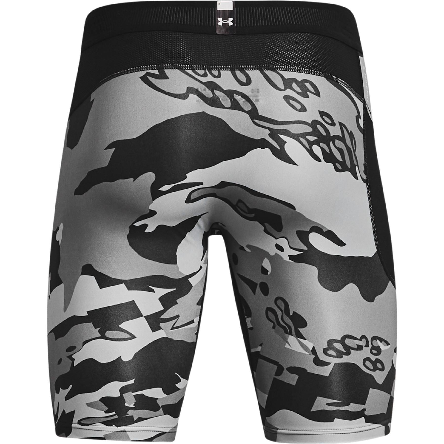 Compression shorts Under Armour long imprimé Iso-Chill