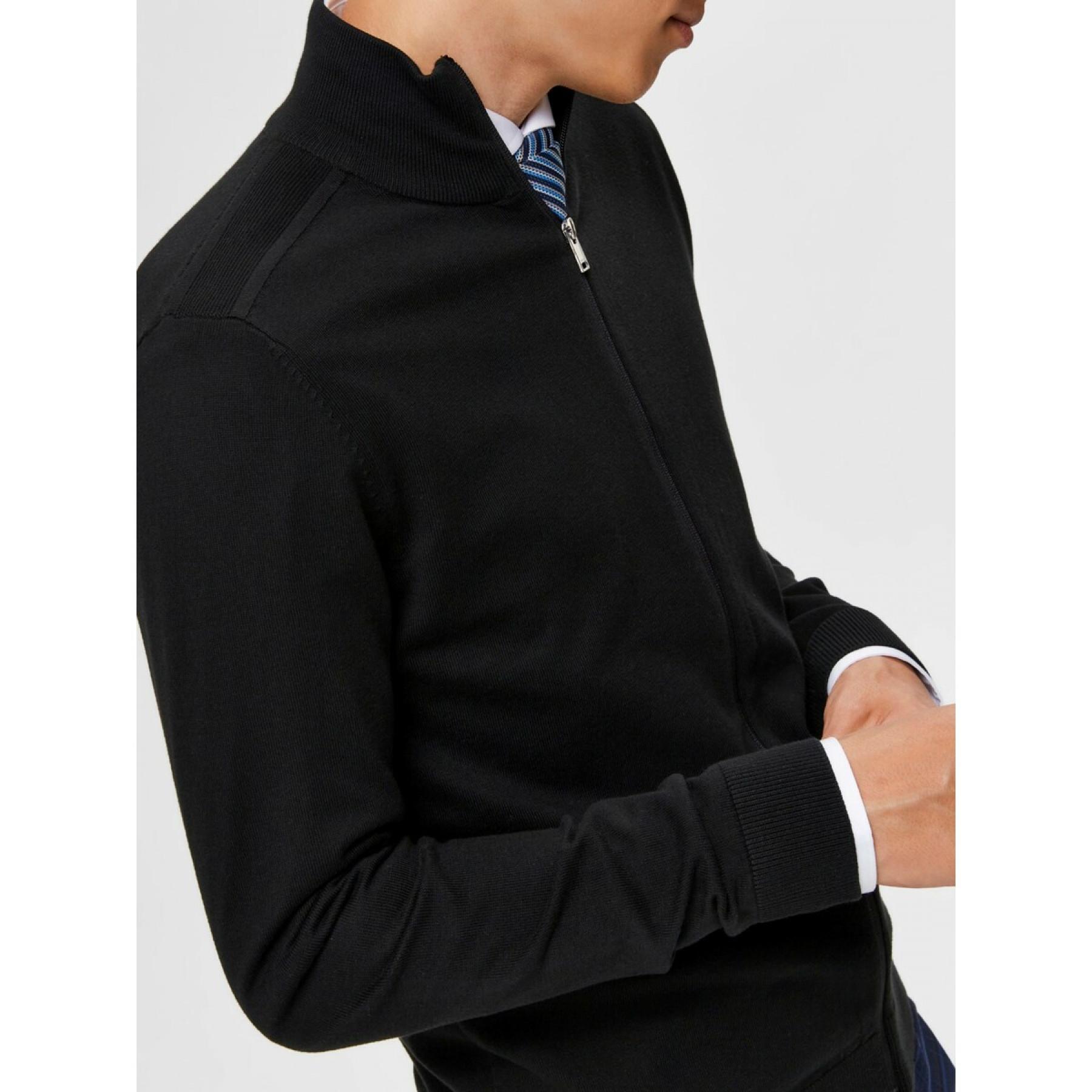 Cardigan vest Selected Full zip