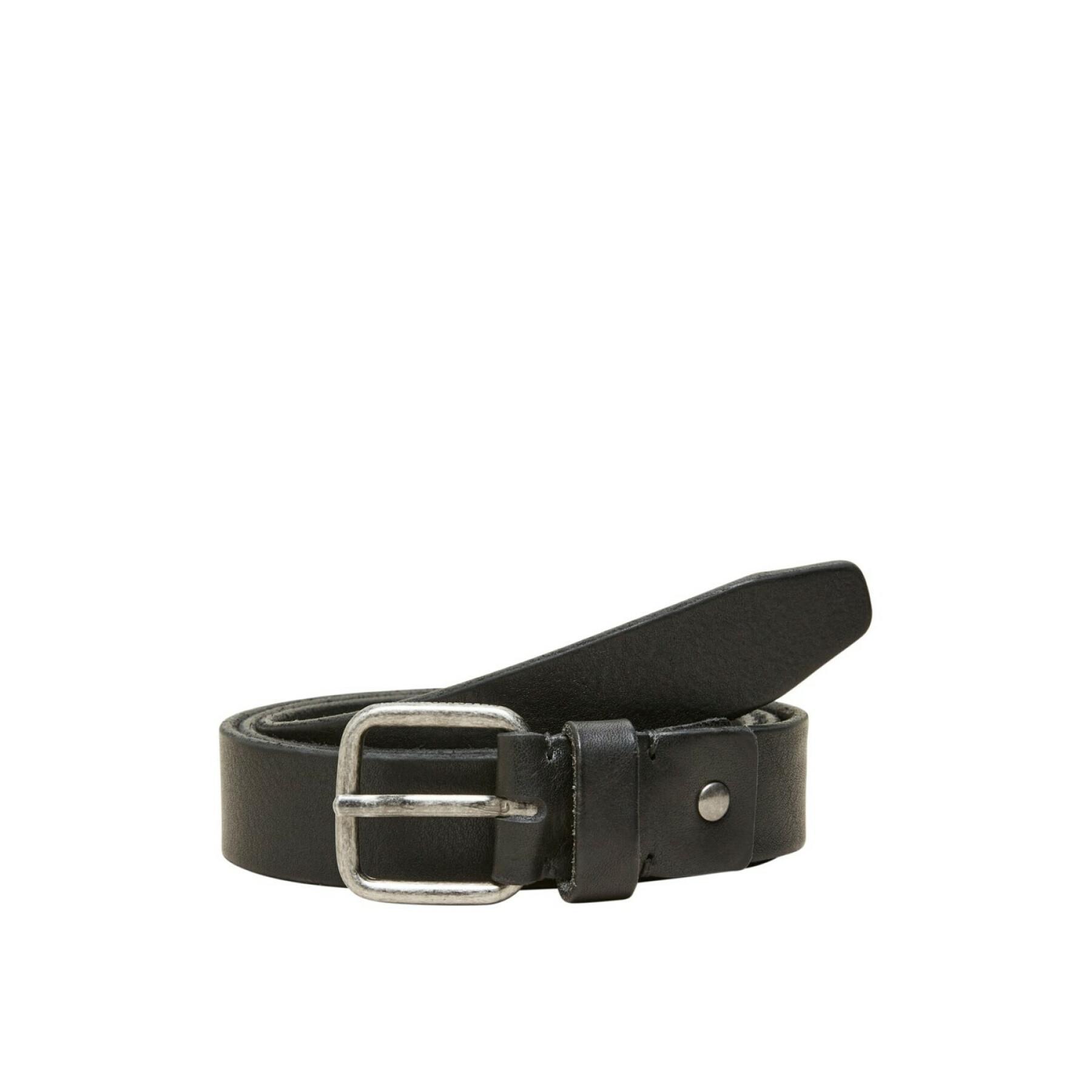 Leather belt Selected Henry