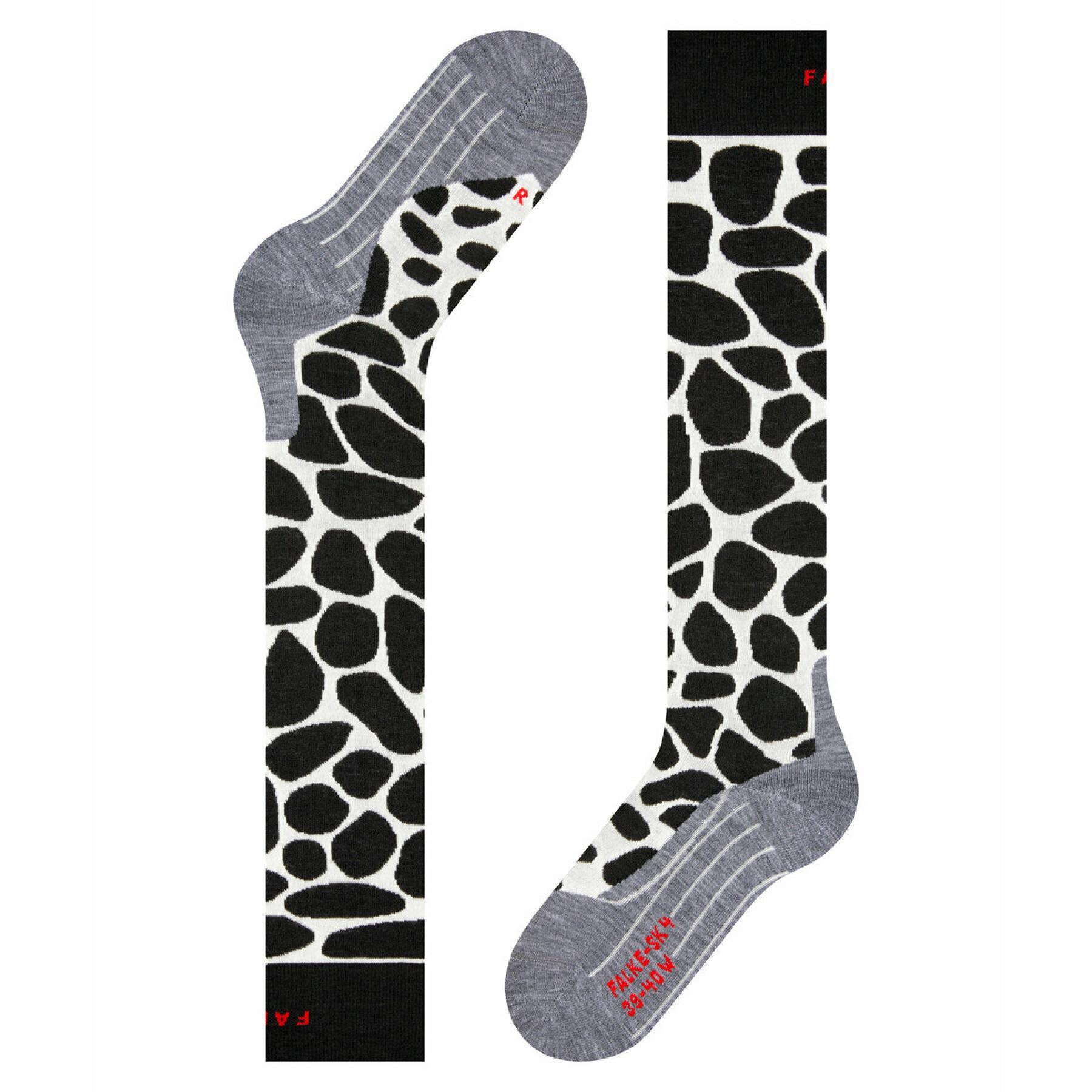 Women's high socks Falke SK4 Girafe