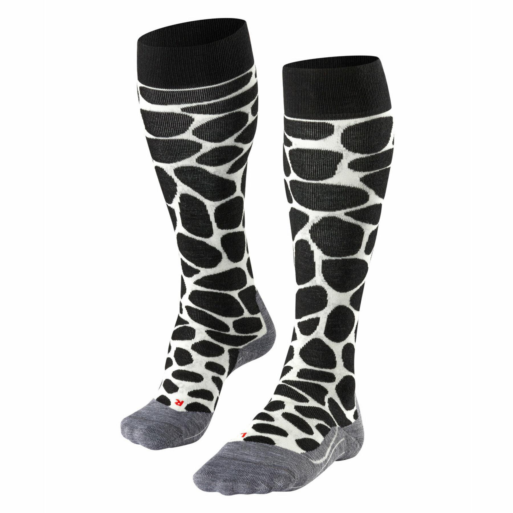 Women's high socks Falke SK4 Girafe