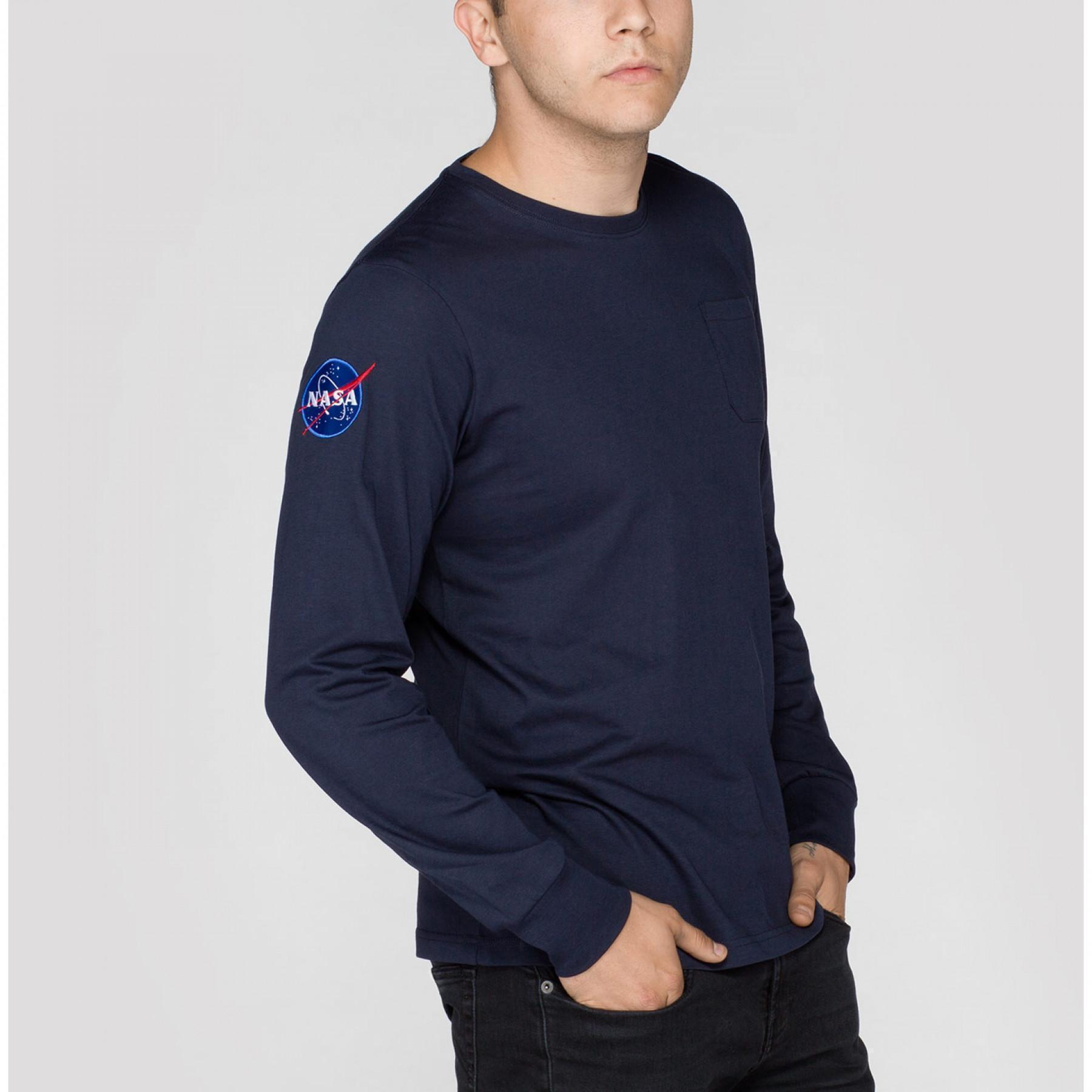 Long sleeve T-shirt Alpha Industries NASA