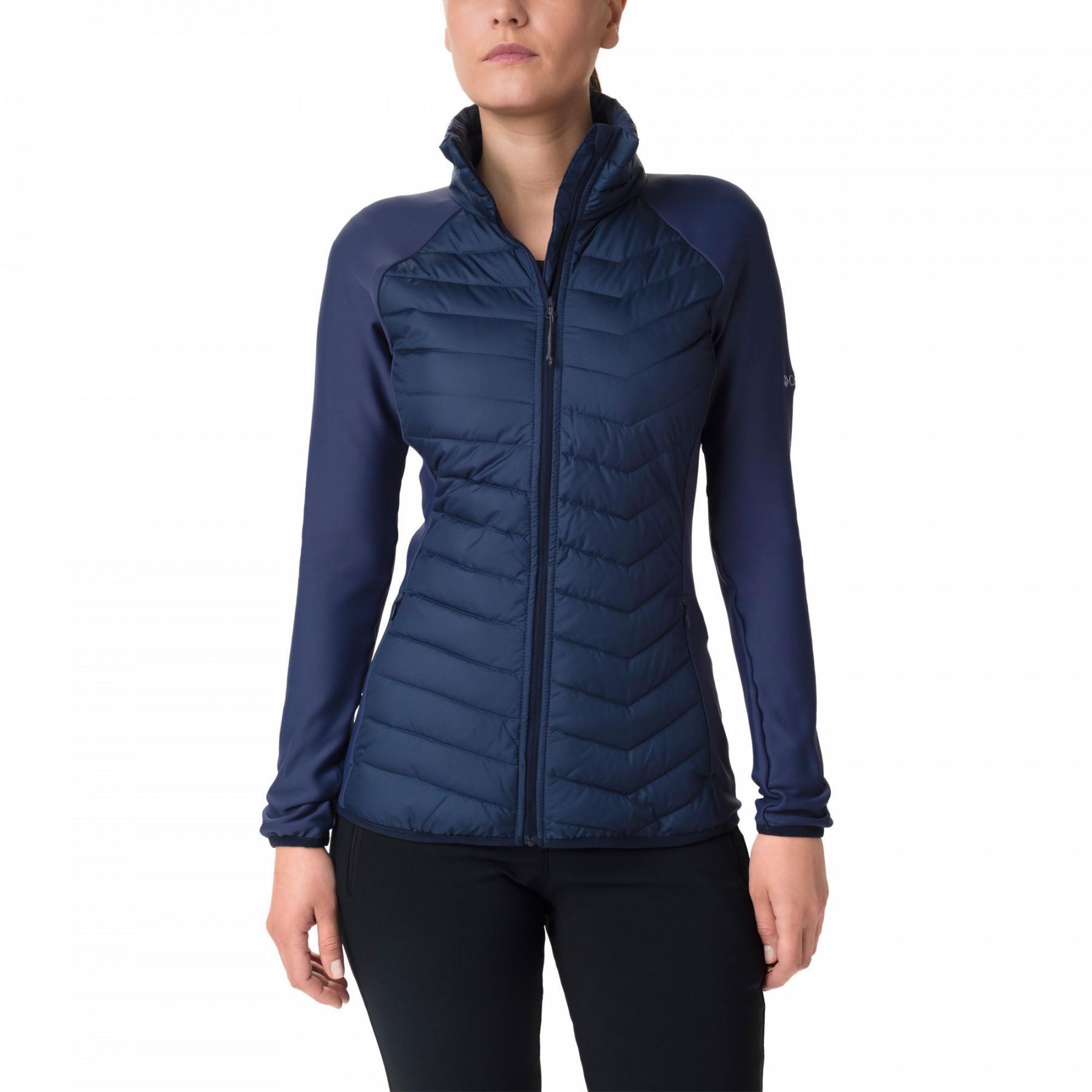 Women's fleece jacket Columbia Hybride Powder Lite