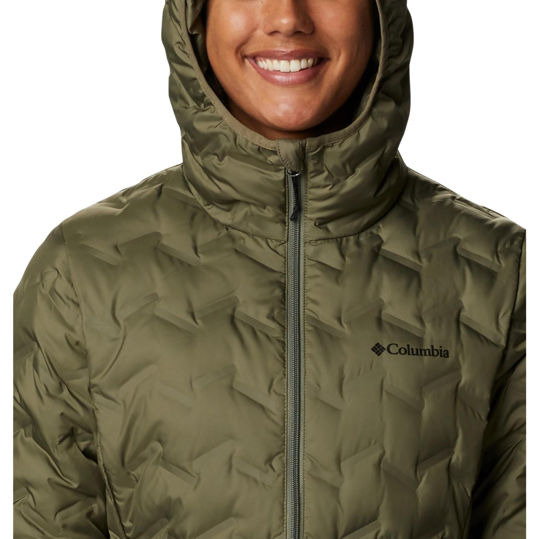 Women's hooded jacket Columbia Delta Ridge Down