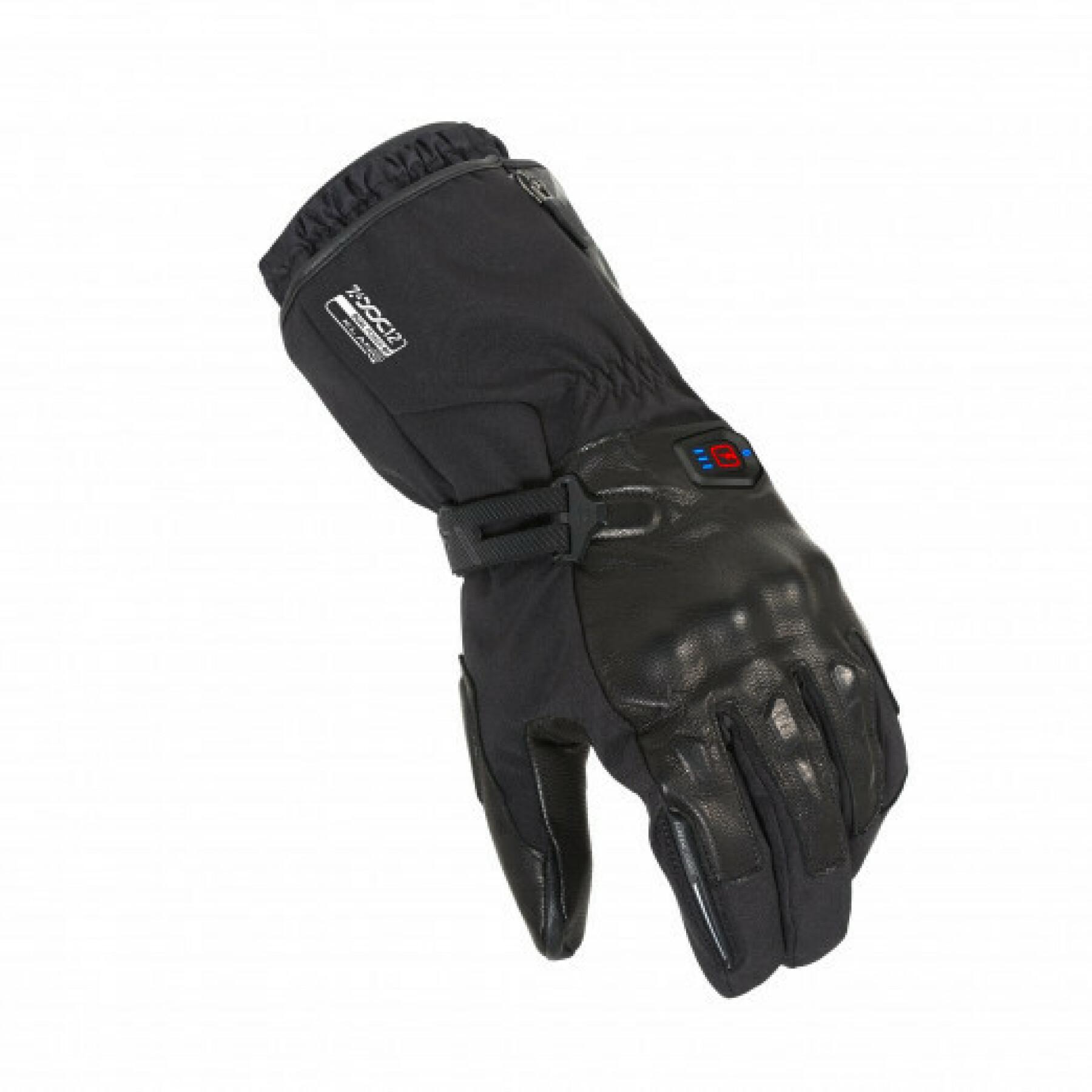Heated motorcycle gloves Macna Progress RTX Bluetooth