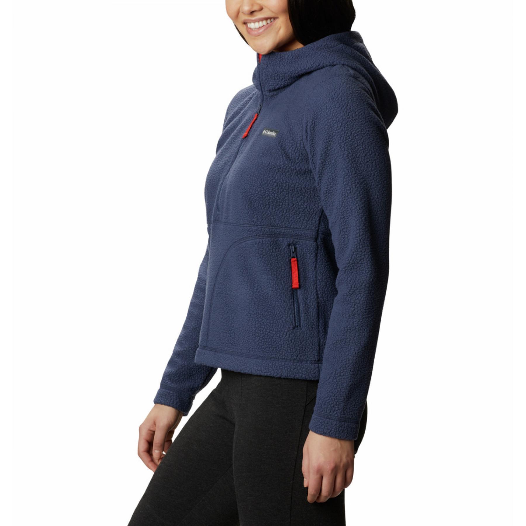 Women's 1/2 zip sweatshirt Columbia Northern Reach Sherpa