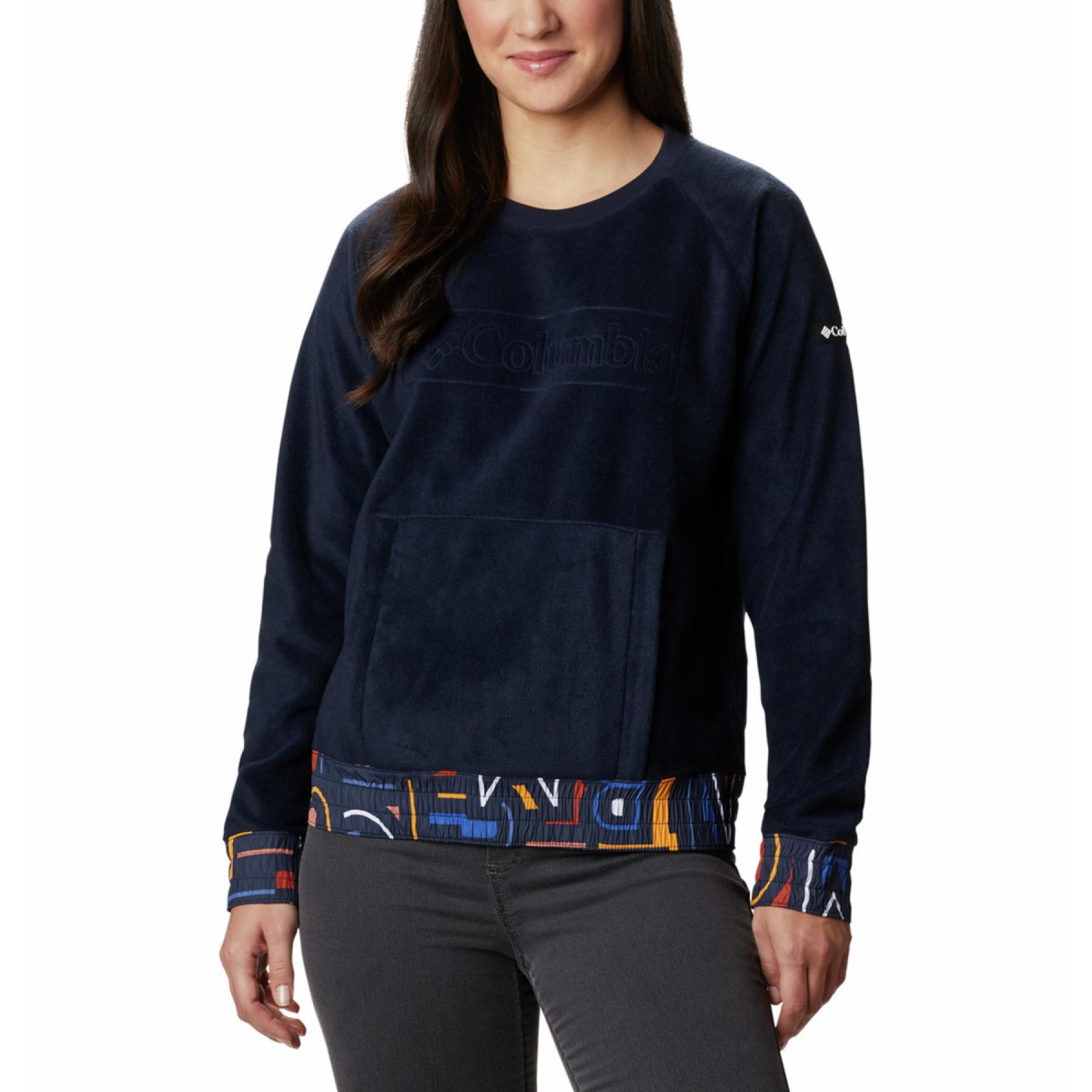 Sweatshirt woman Columbia Exploration Fleece Crew