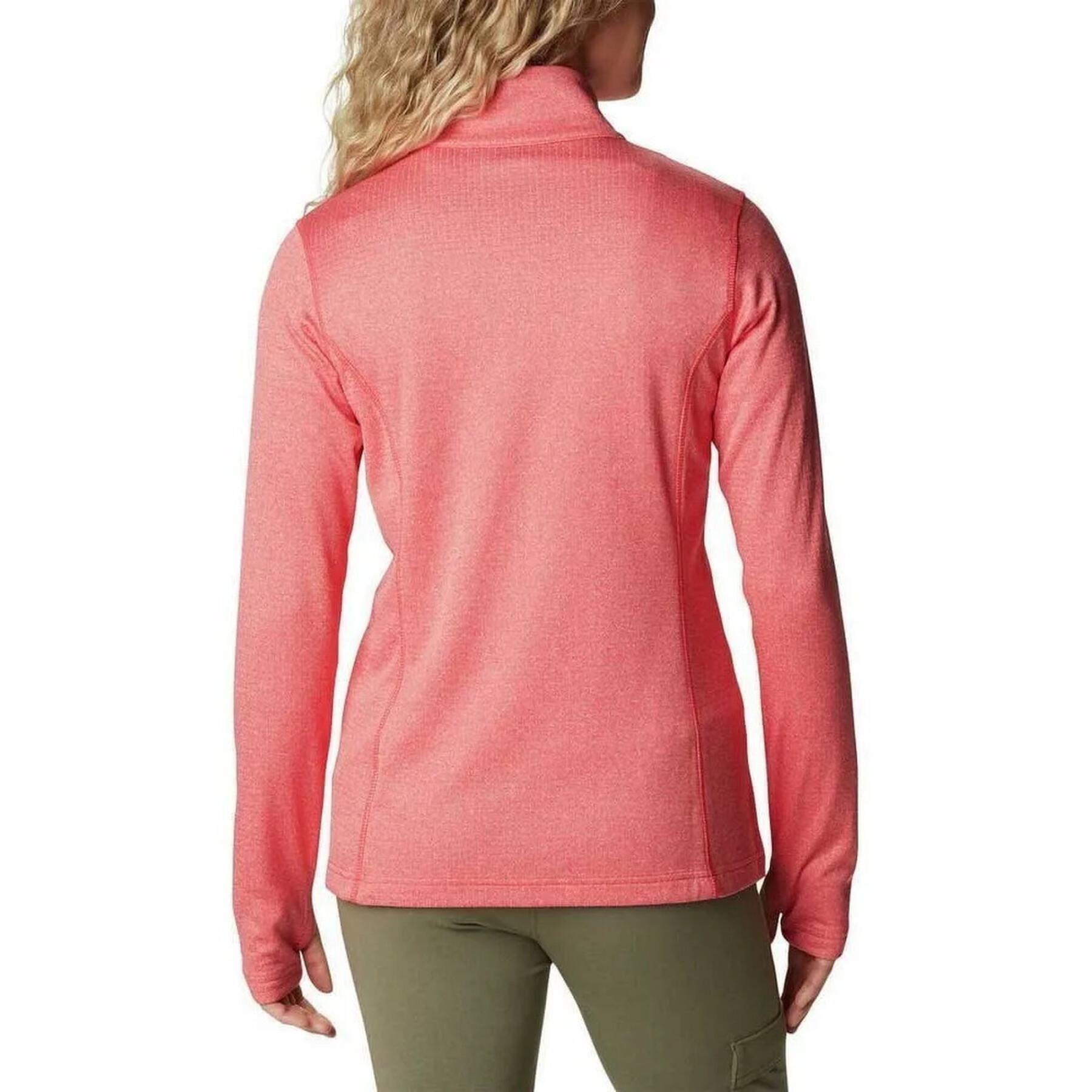 Women's full-zip sweatshirt Columbia Park View Grid Fleece