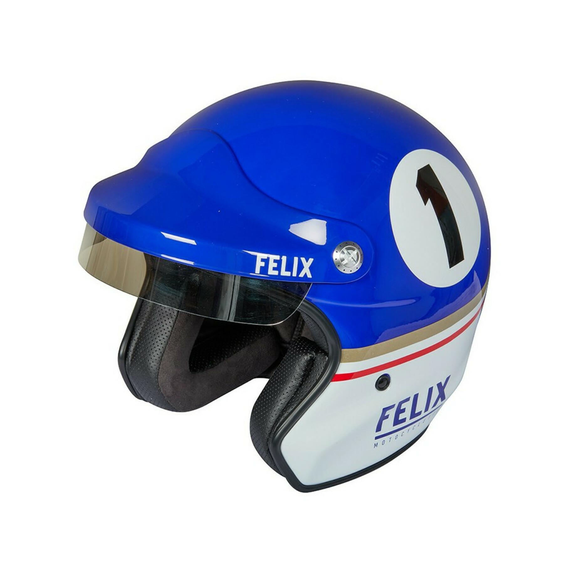 Jet motorcycle helmet FELIX HELMETS ST520 dakar
