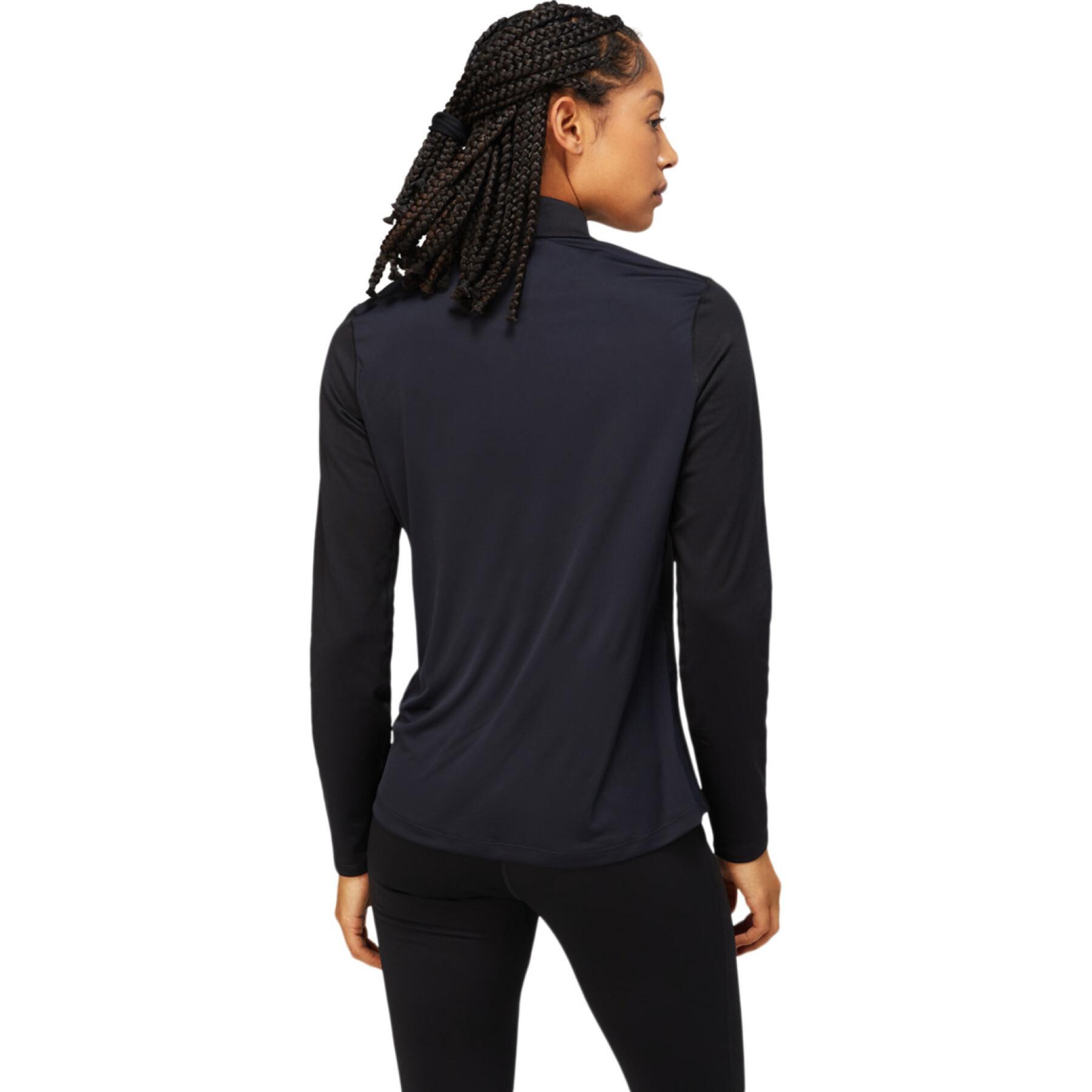 Asics Core Women's Long Sleeve T-Shirt 1/2 Lite-Show Zip Winter