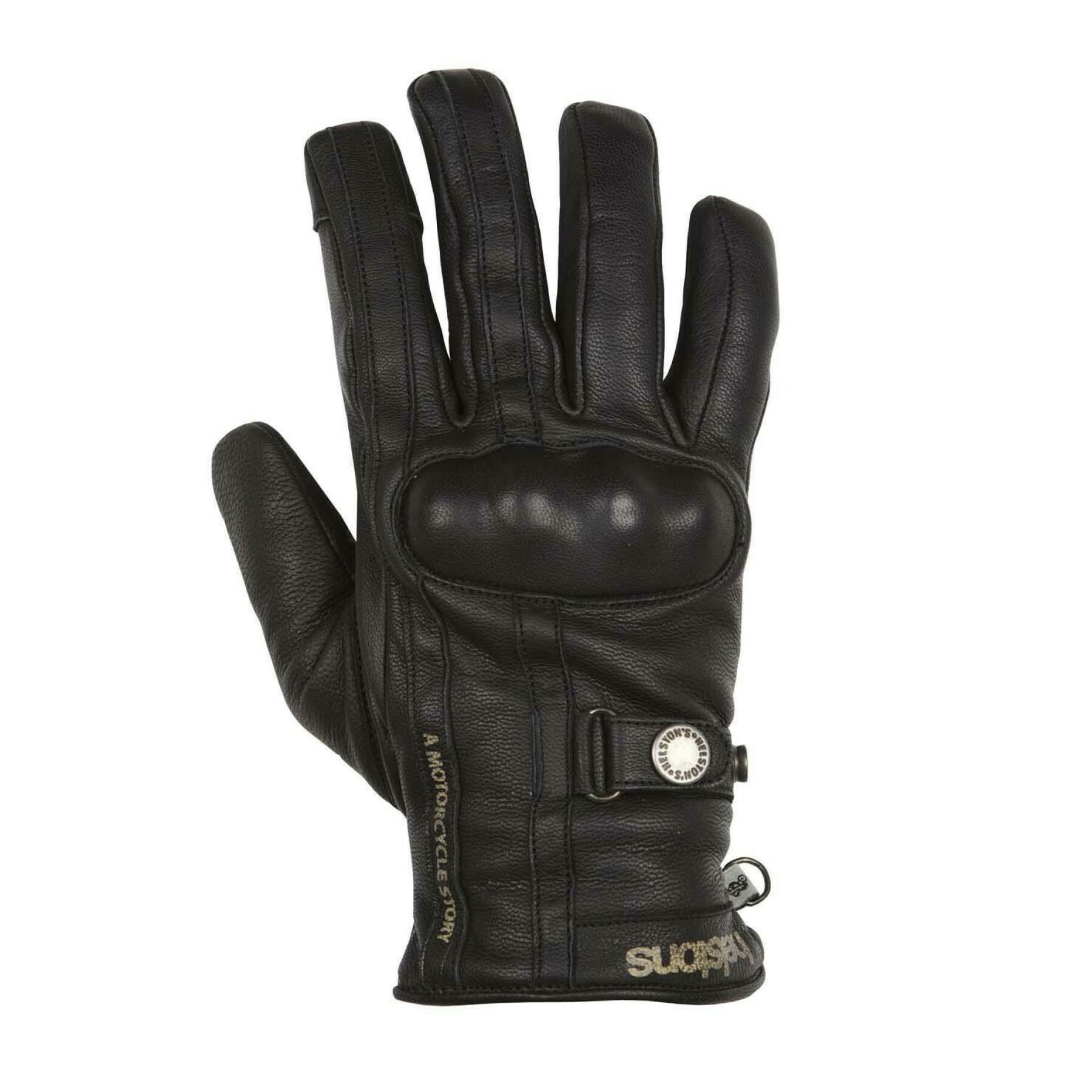 Winter leather gloves Helstons burton