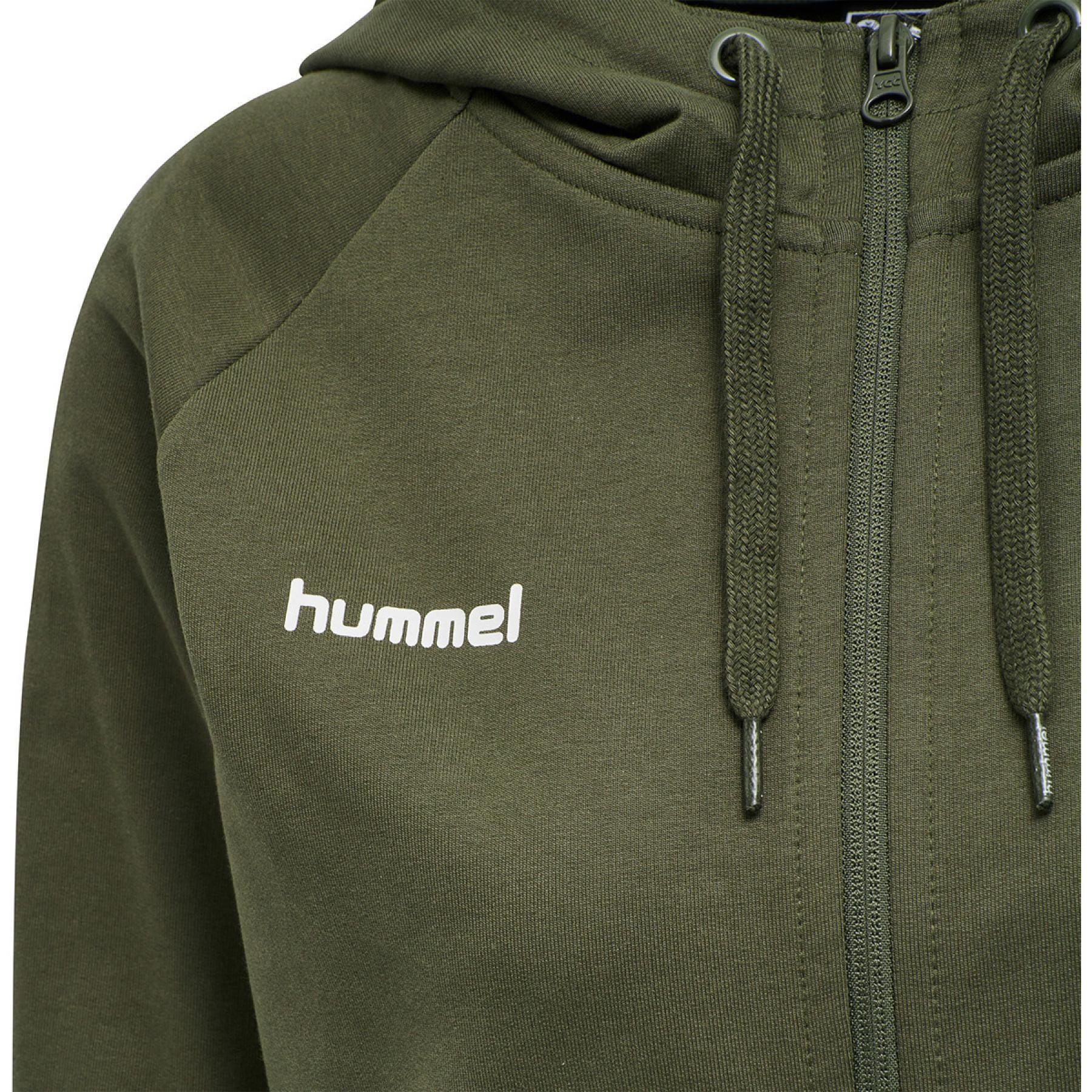 woman hooded sweatshirt Hummel Hmlgo Zip