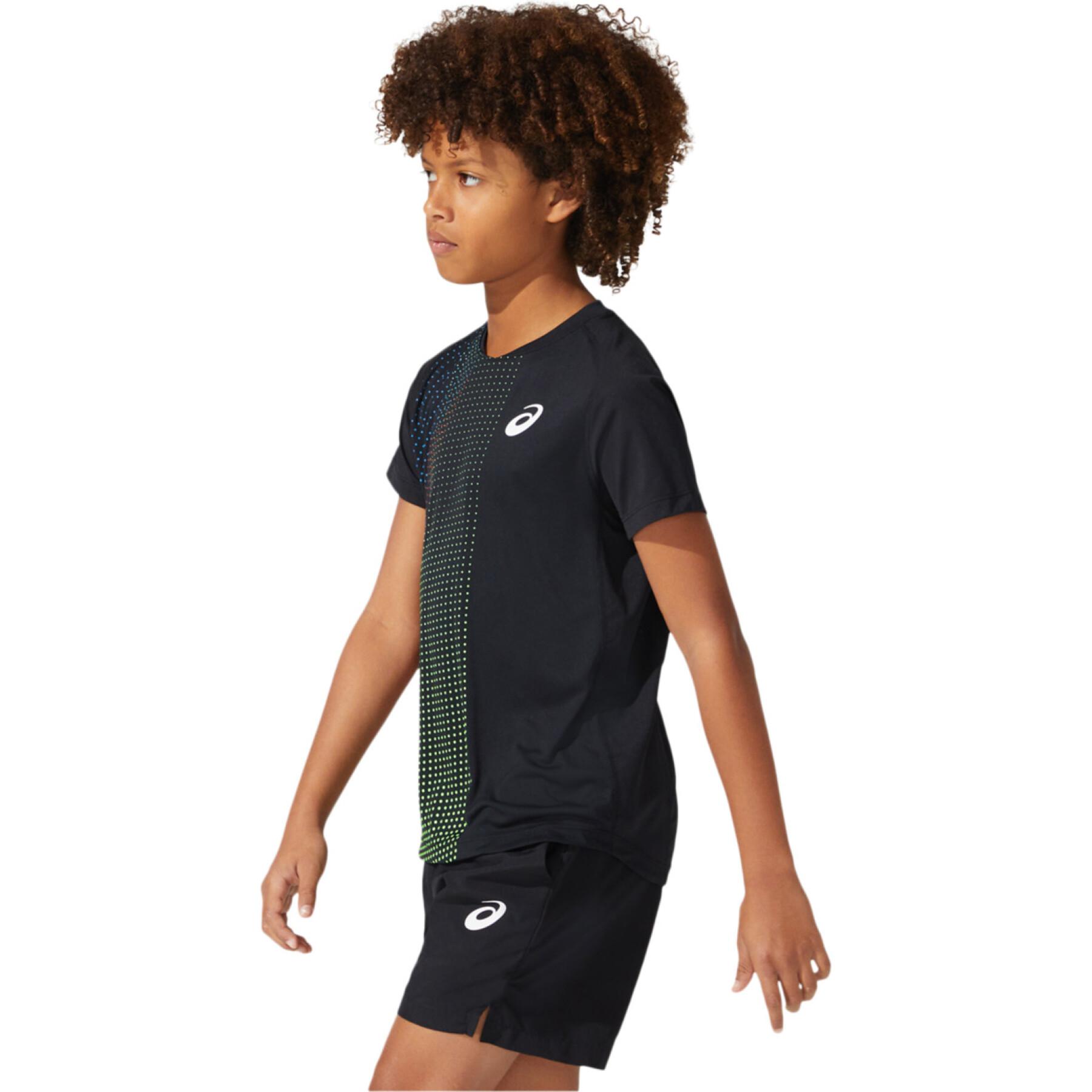 Sleeveless t-shirt for children Asics Boys Tennis Graphic