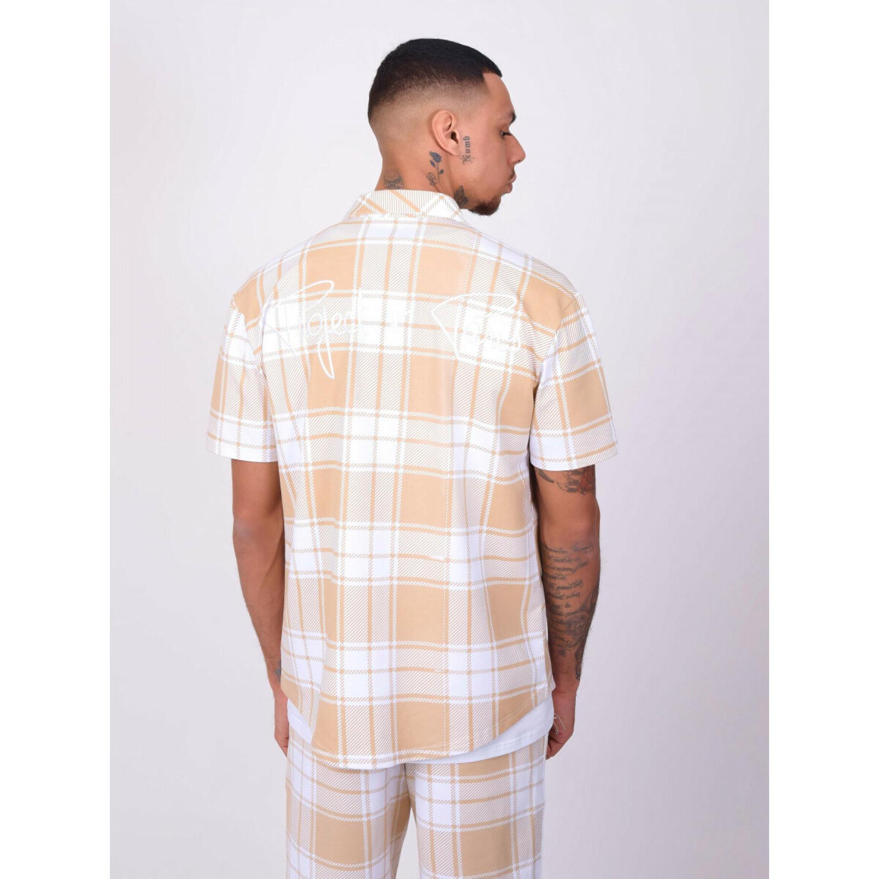 Short sleeve checkered shirt Project X Paris