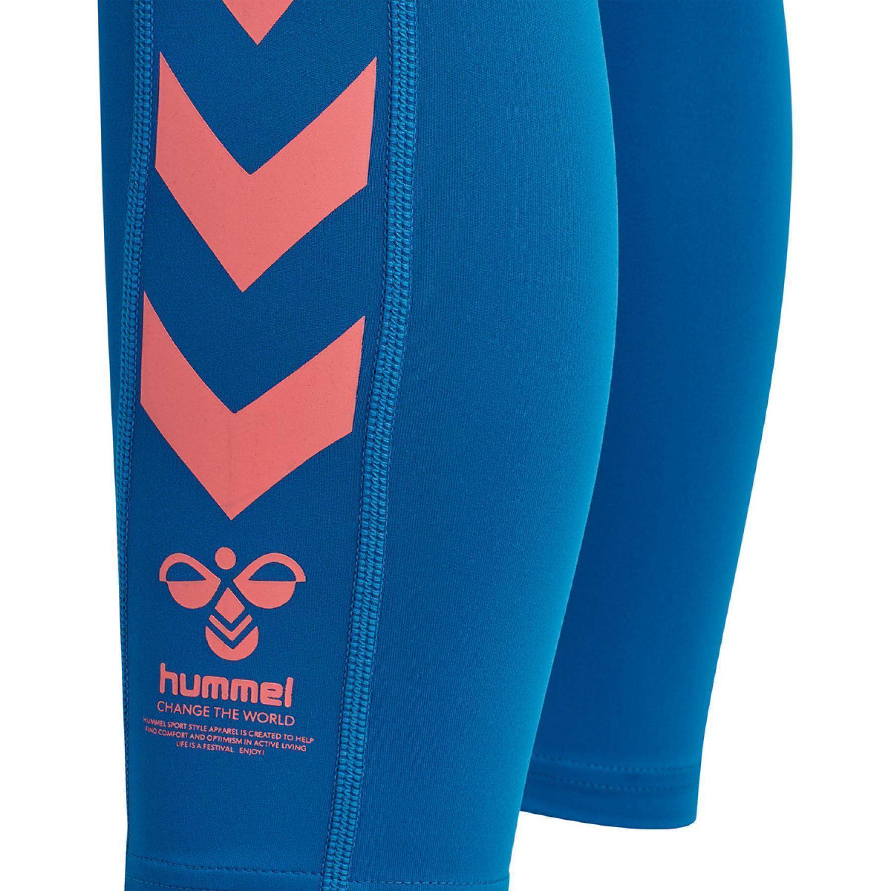 Women's high waist tights Hummel hmlmaci 7/8