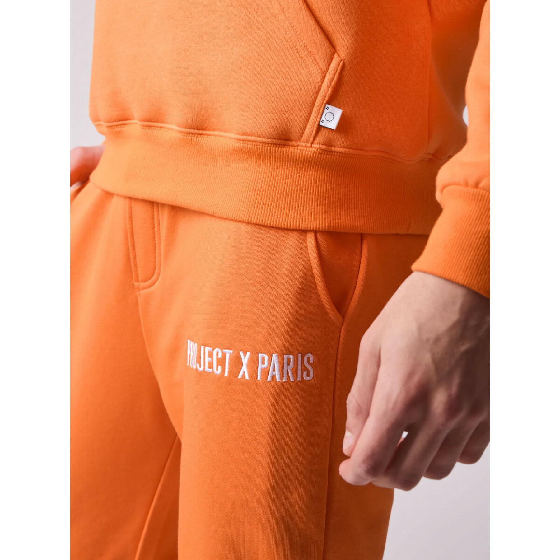 Basic logo embroidery jogging suit Project X Paris