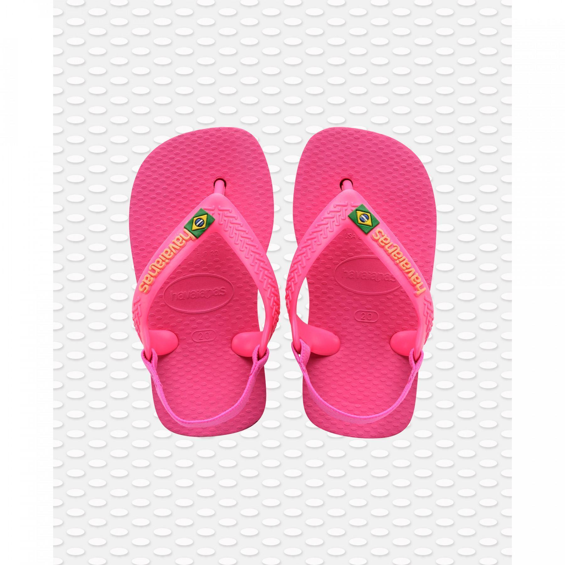 Flip-flops Havaianas bébé Brasil Logo II