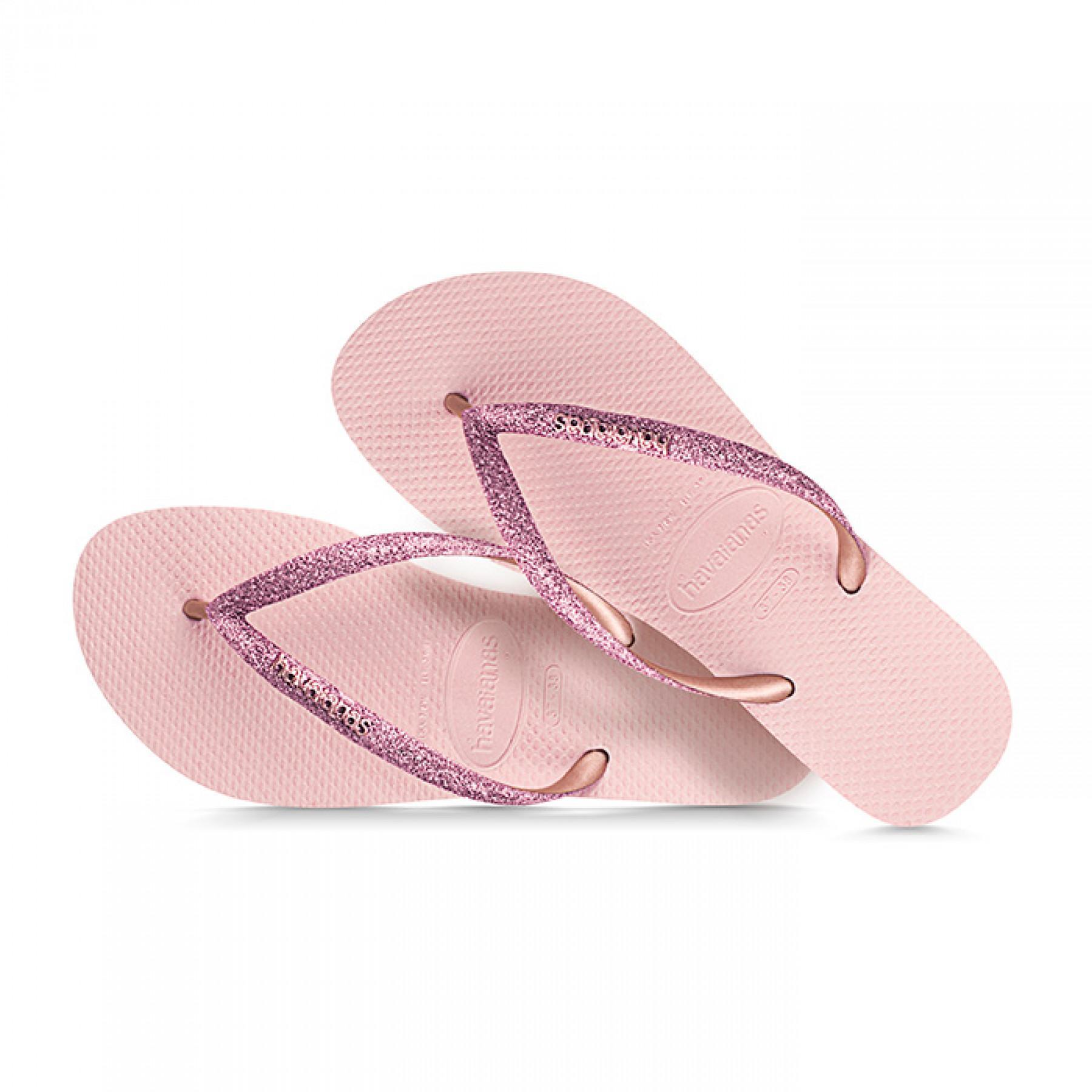 Children's flip-flops Havaianas Slim shiny