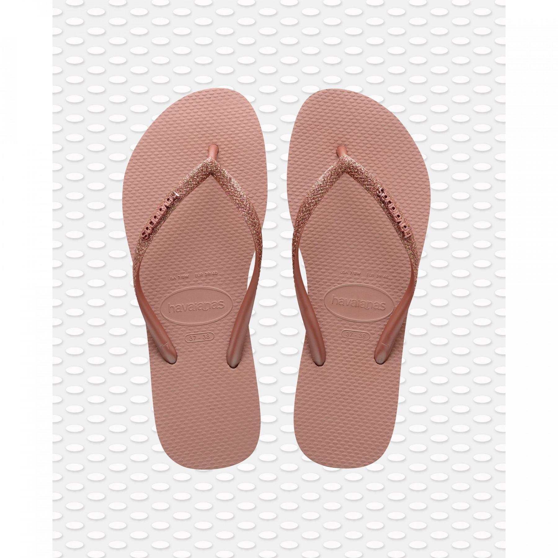 Women's flip-flops Havaianas Slim Glitter II