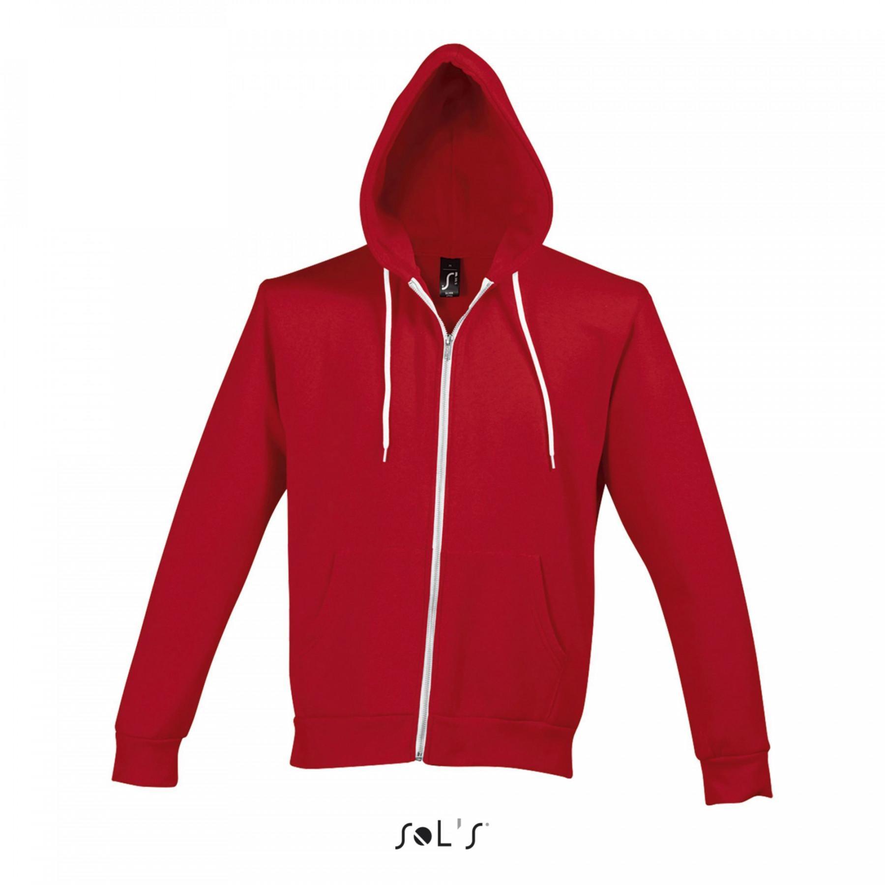 Hooded jacket Sol's Silver