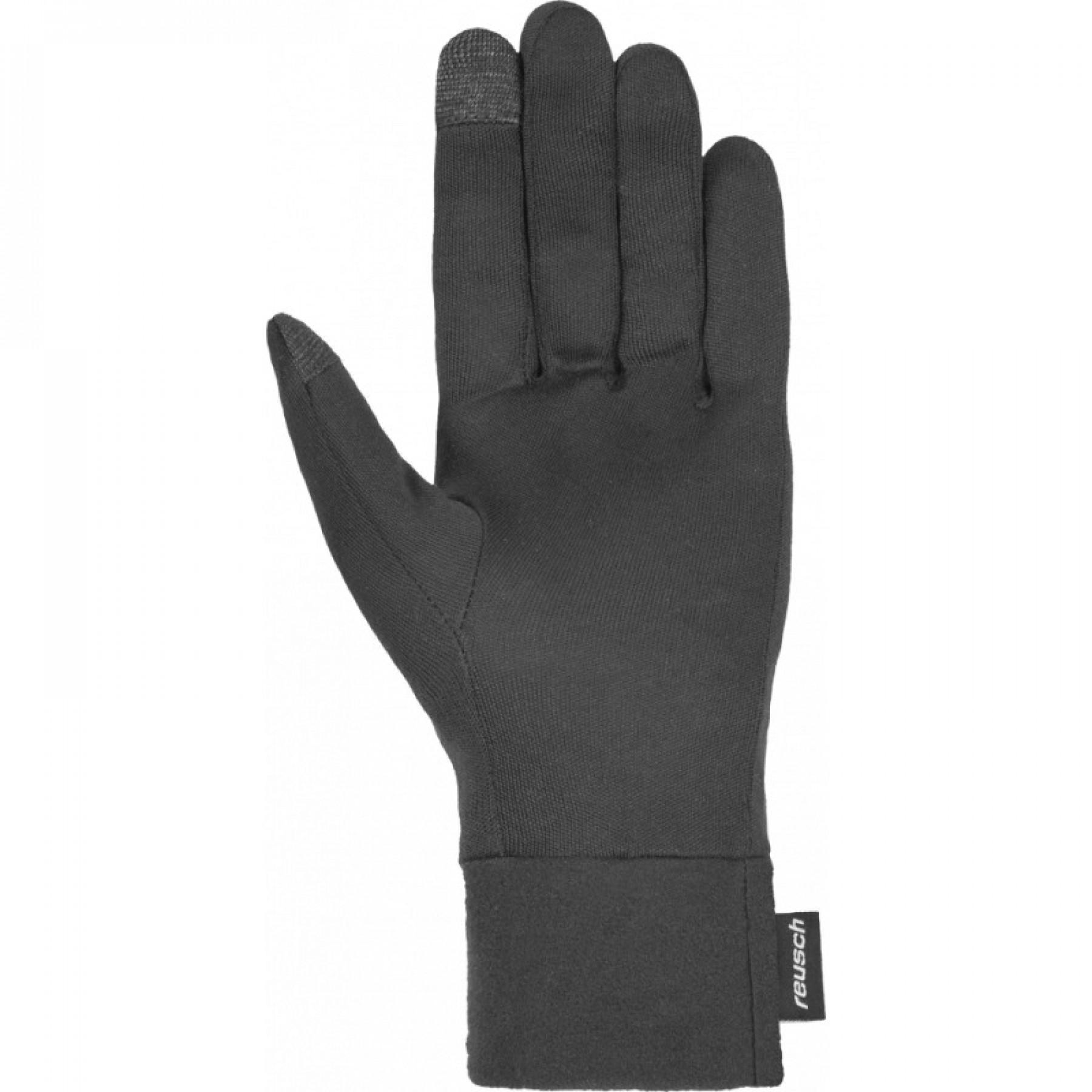 Gloves Reusch Silk Liner Touch-tec