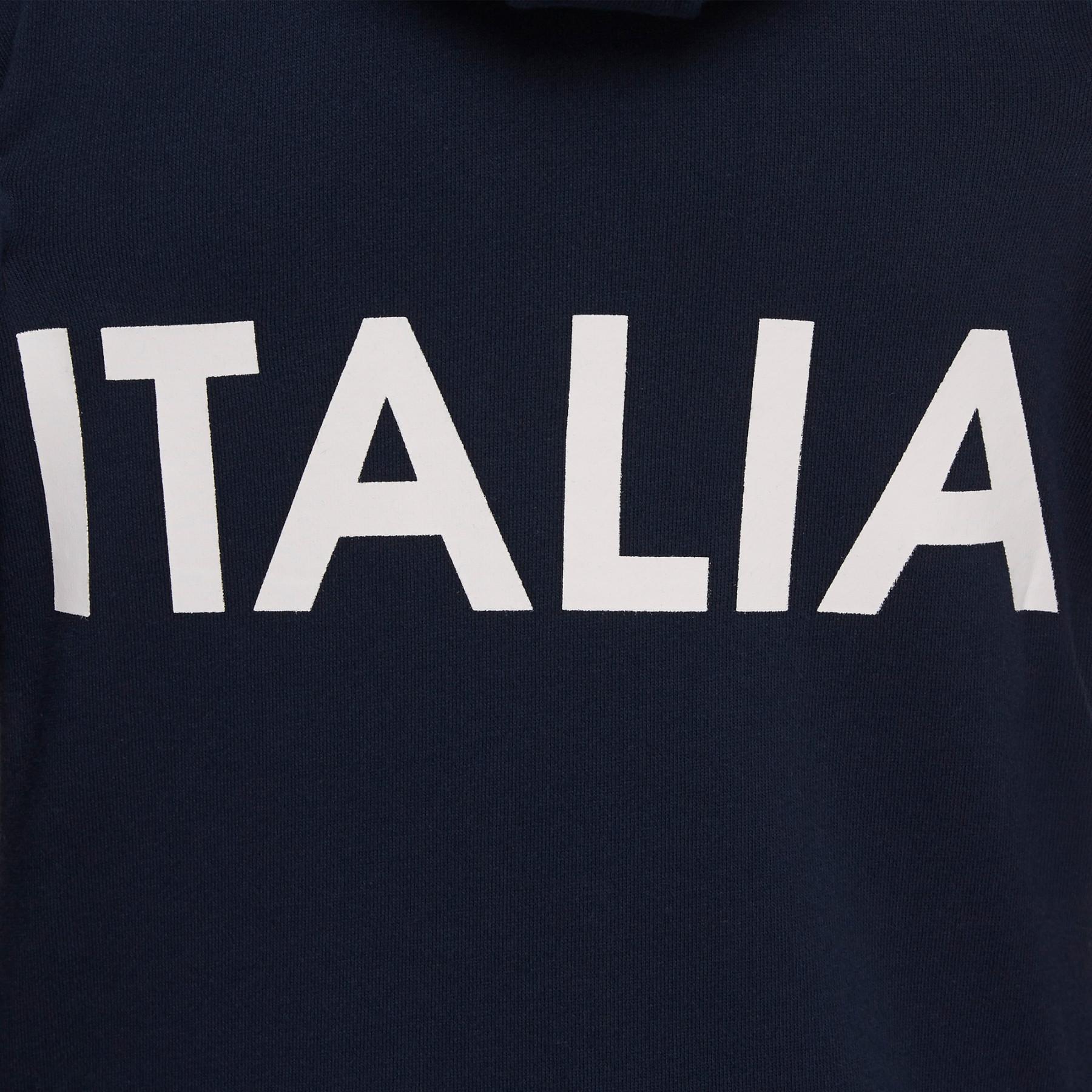 Women's hooded sweatshirt Italie Rugby 2018