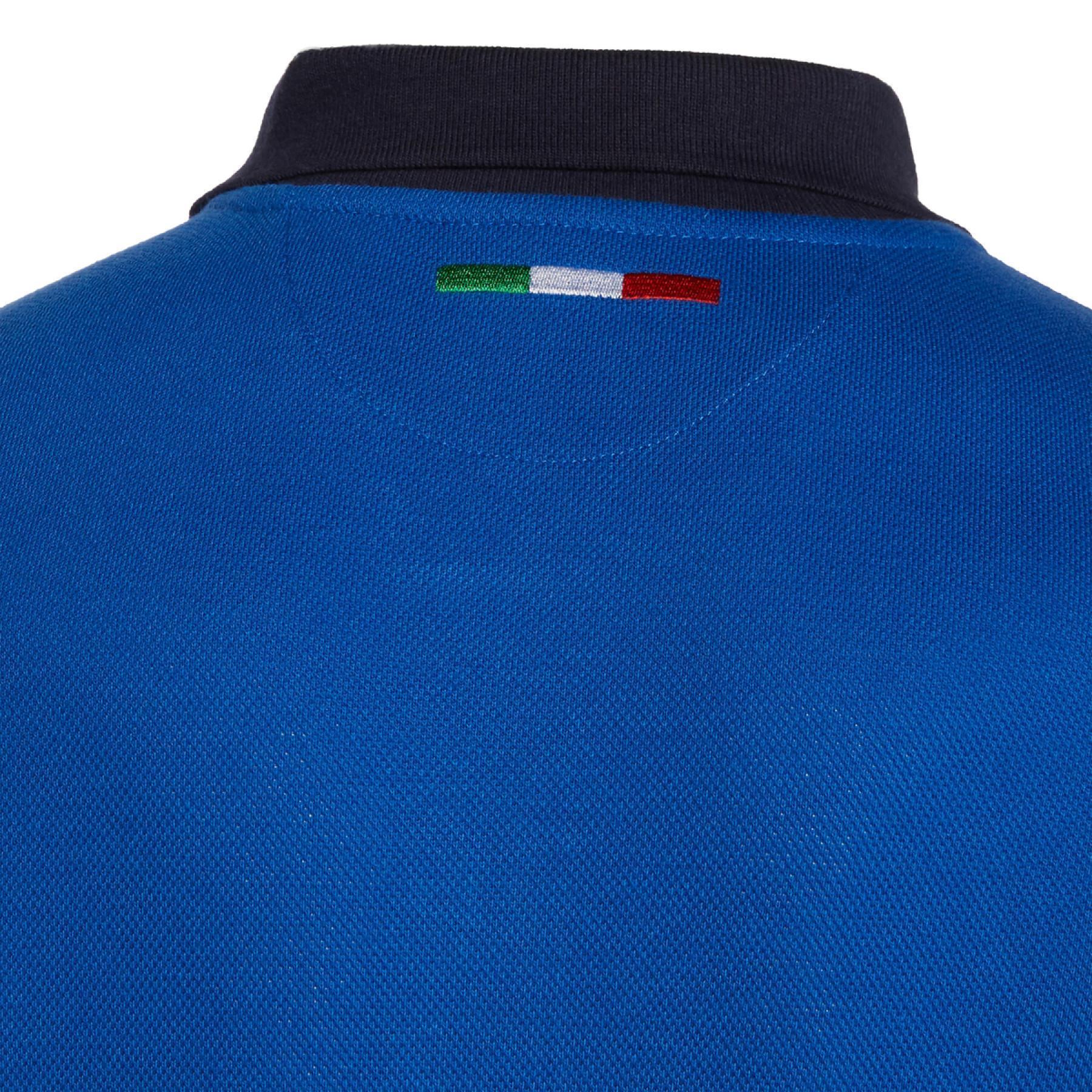Cotton pique polo shirt Italie rugby 2019