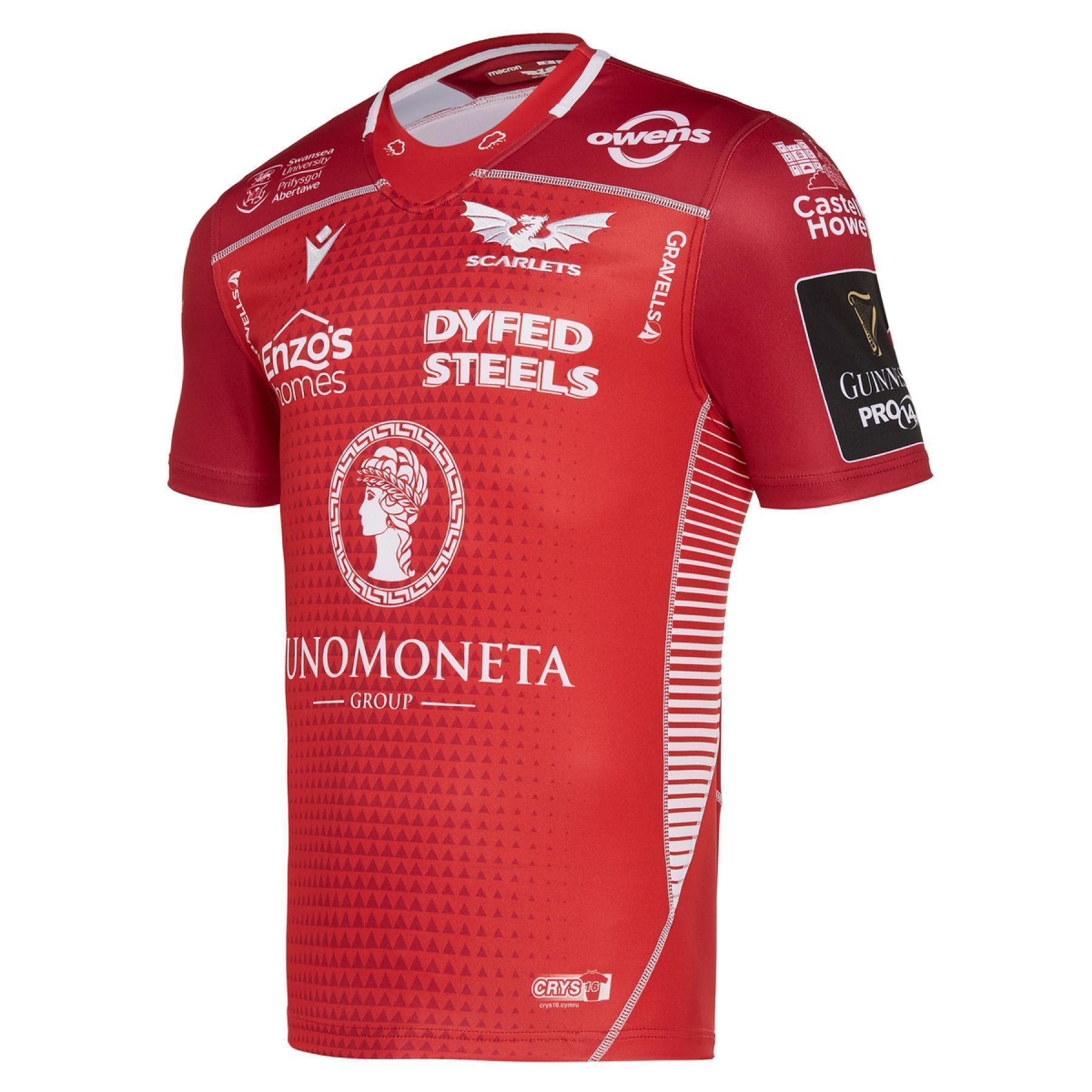 Home jersey Scarlets rugby 2019/2020