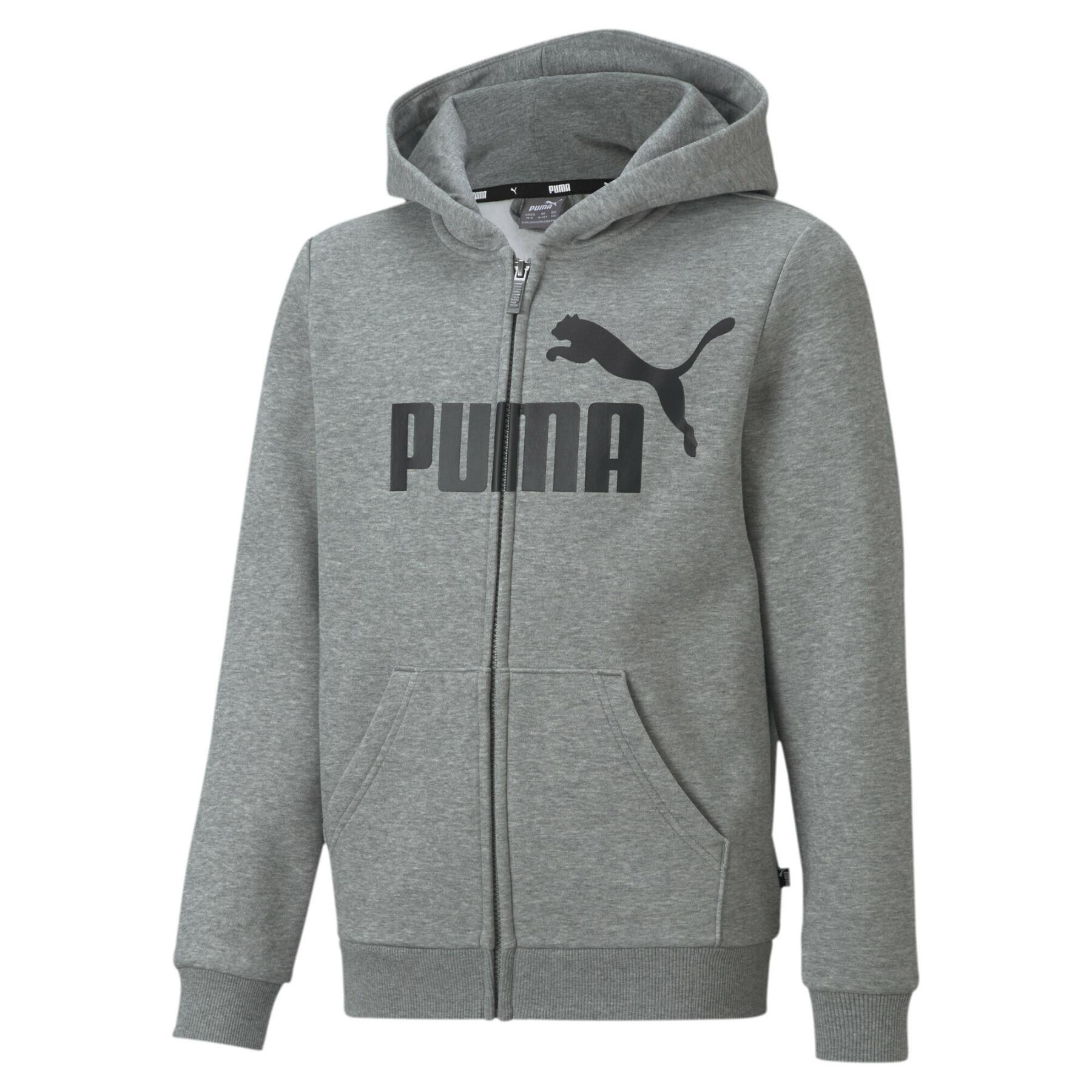 Full-zip sweatshirt for children Puma Essential
