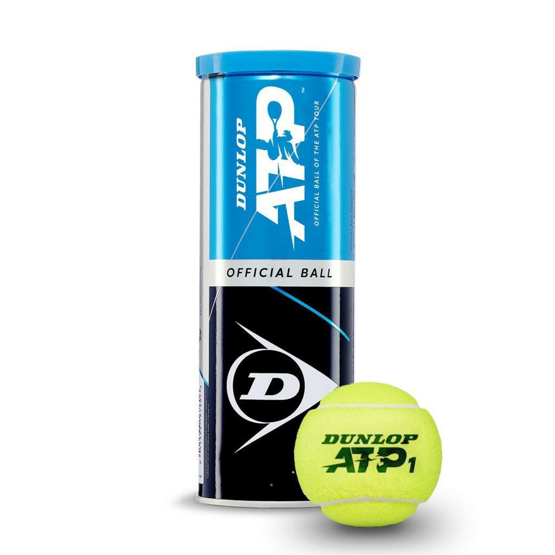 Set of 3 tennis balls Dunlop atp