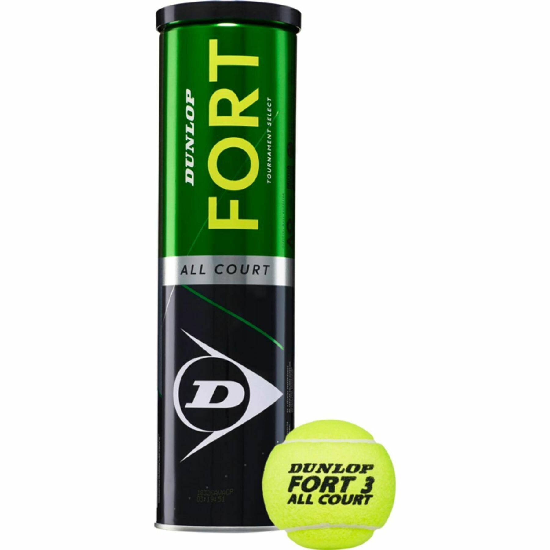 Tennis balls Dunlop Fort all court ts 4tin