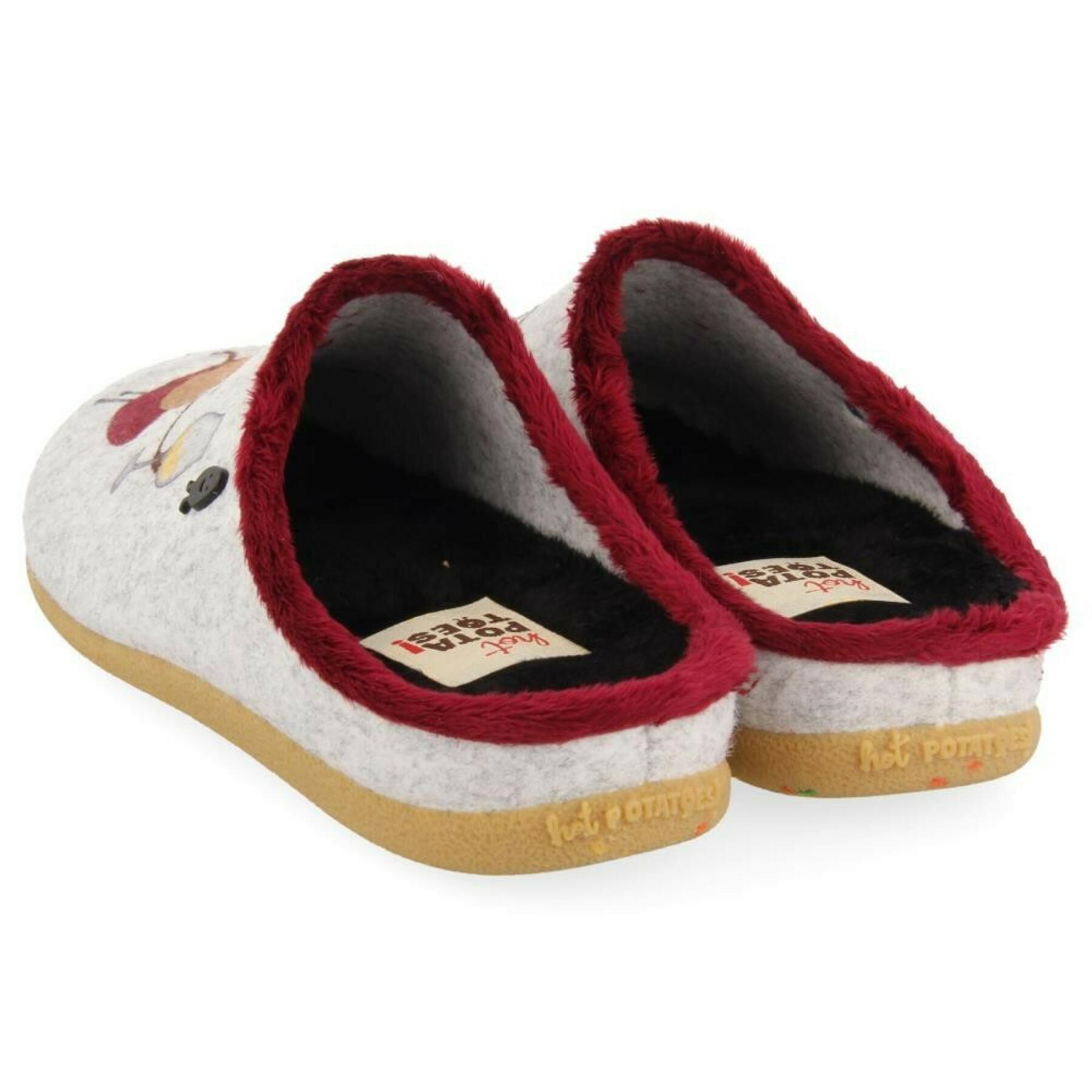Slippers from the women's collection Hot Potatoes drosing